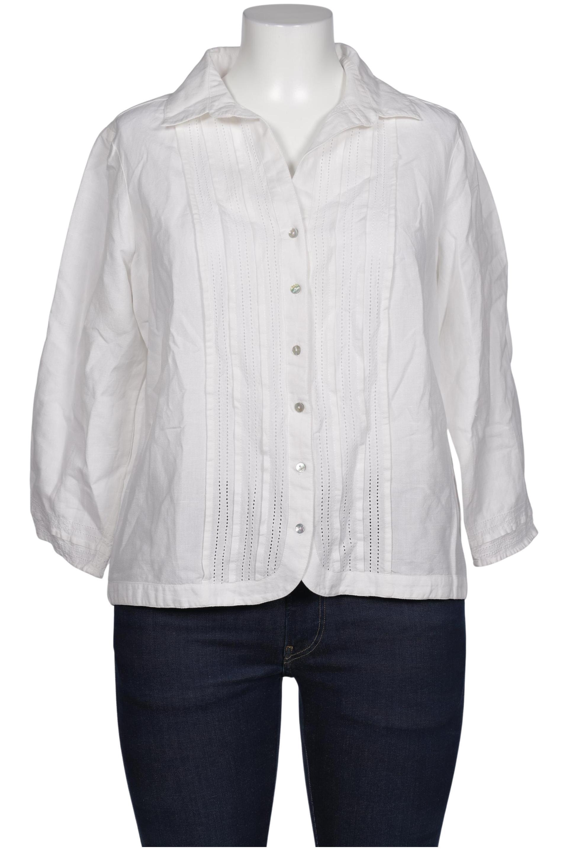 

Peter Hahn Damen Bluse, weiß, Gr. 46