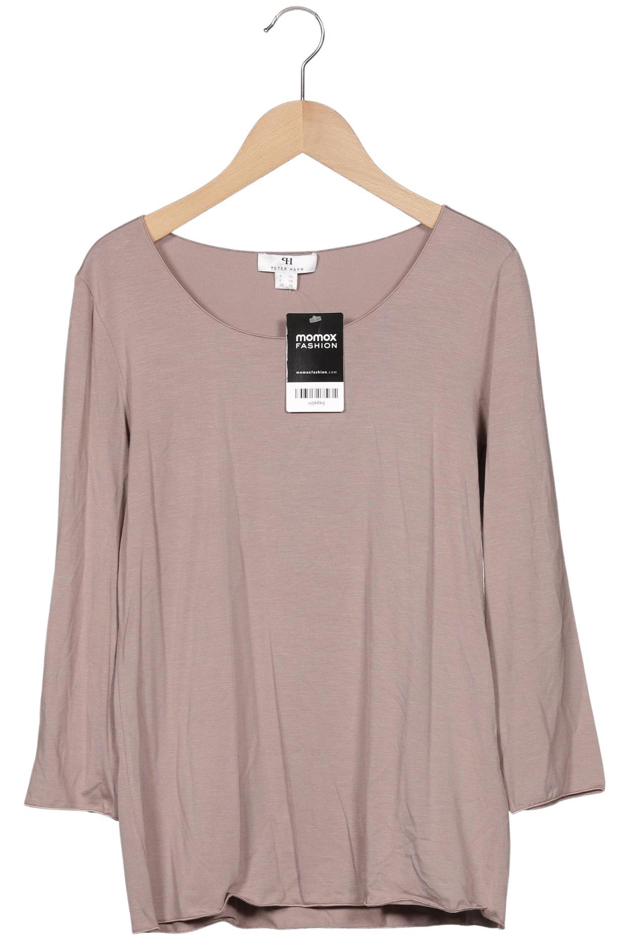 

Peter Hahn Damen Langarmshirt, beige, Gr. 36