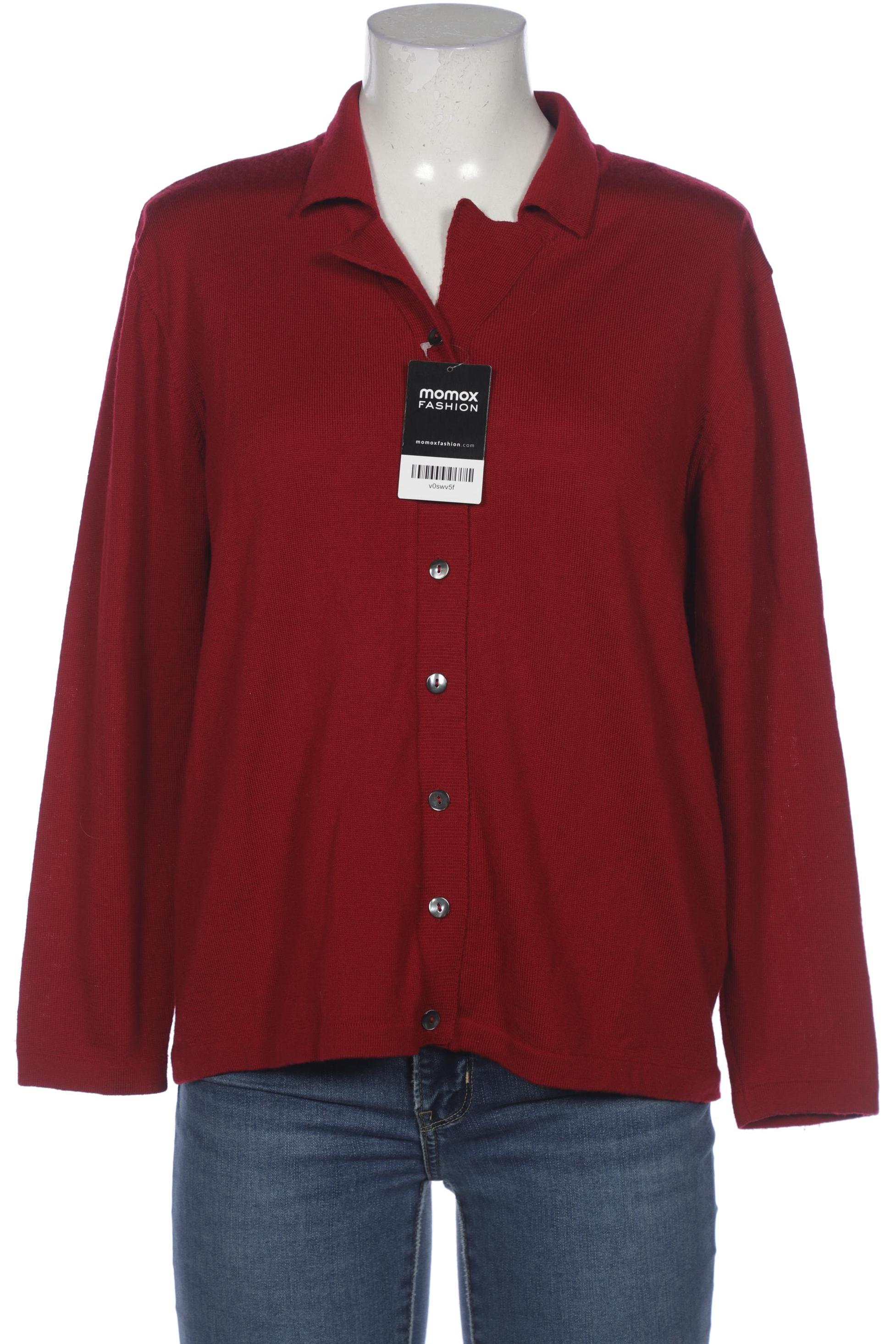 

Peter Hahn Damen Strickjacke, rot, Gr. 42