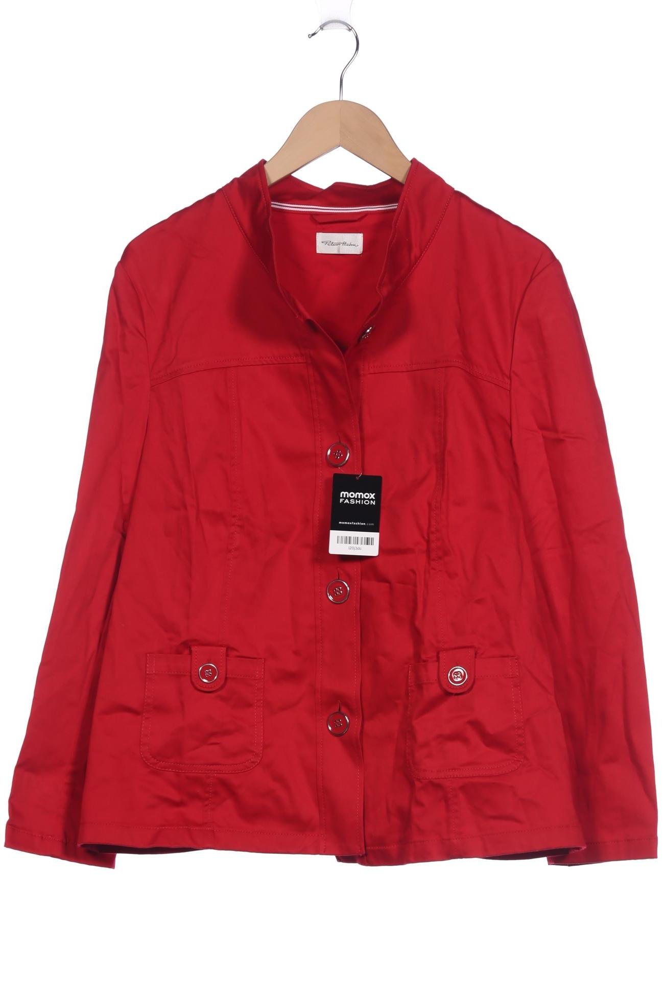 

Peter Hahn Damen Jacke, rot, Gr. 48