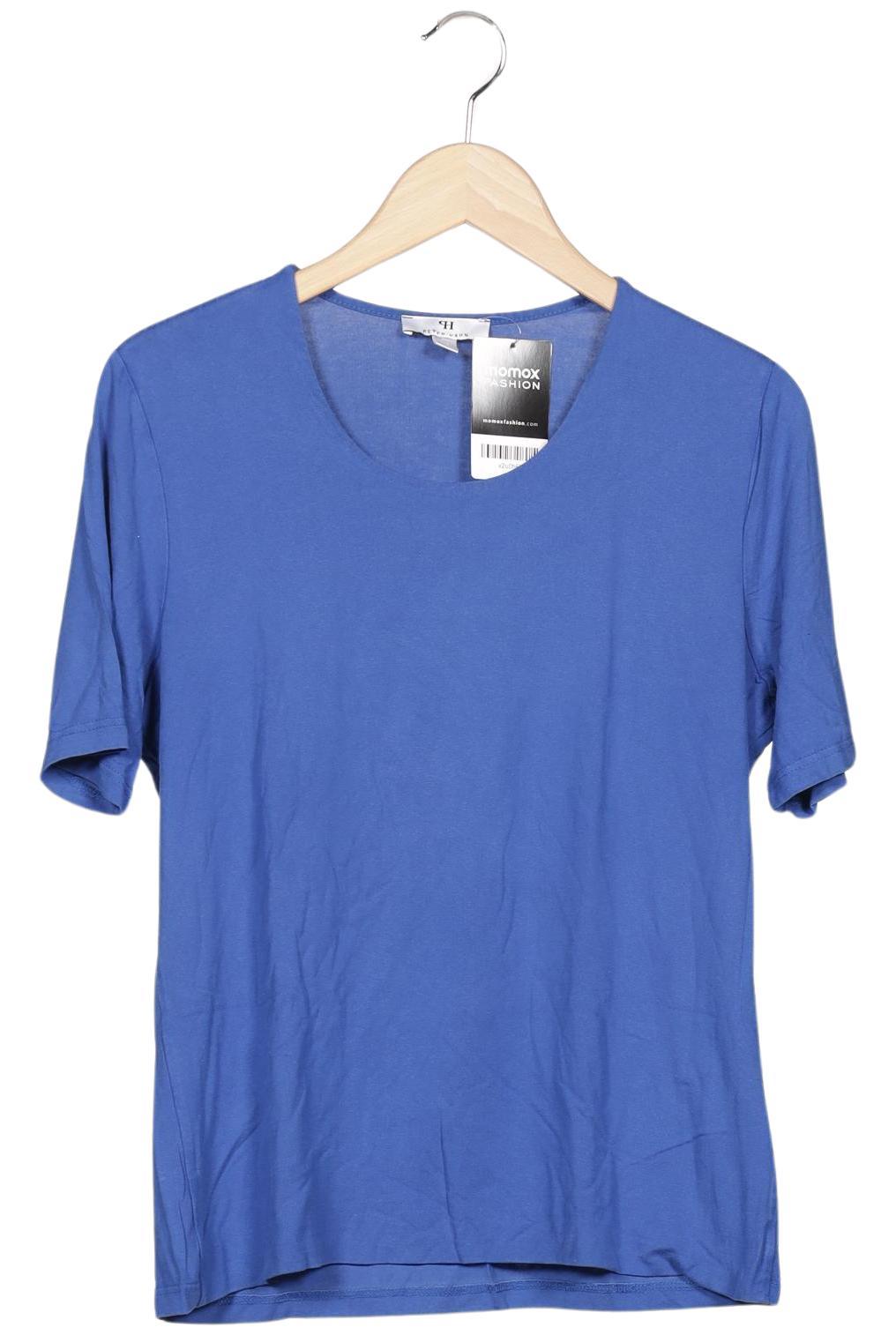

Peter Hahn Damen T-Shirt, blau, Gr. 42