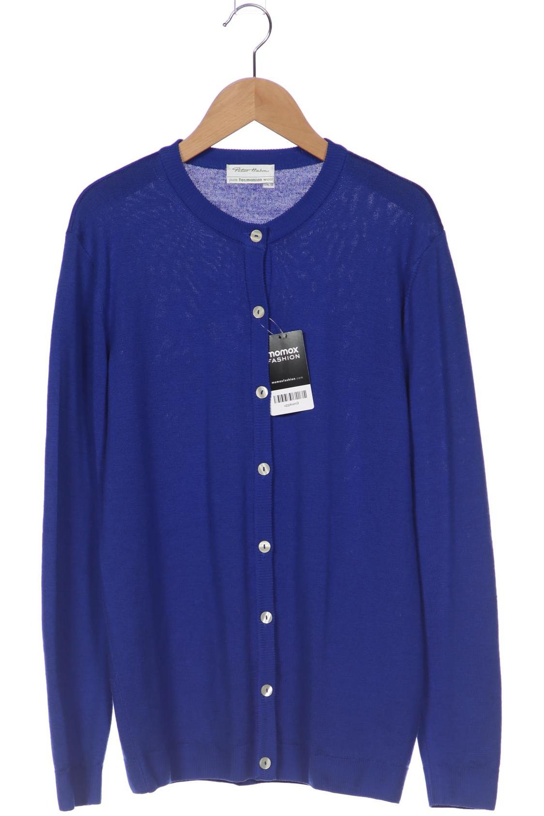 

Peter Hahn Damen Strickjacke, blau, Gr. 38