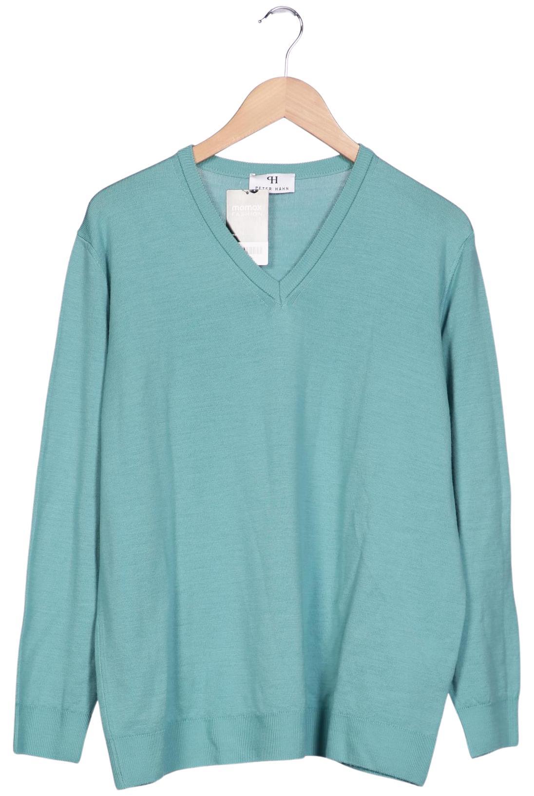 

Peter Hahn Damen Pullover, türkis, Gr. 50
