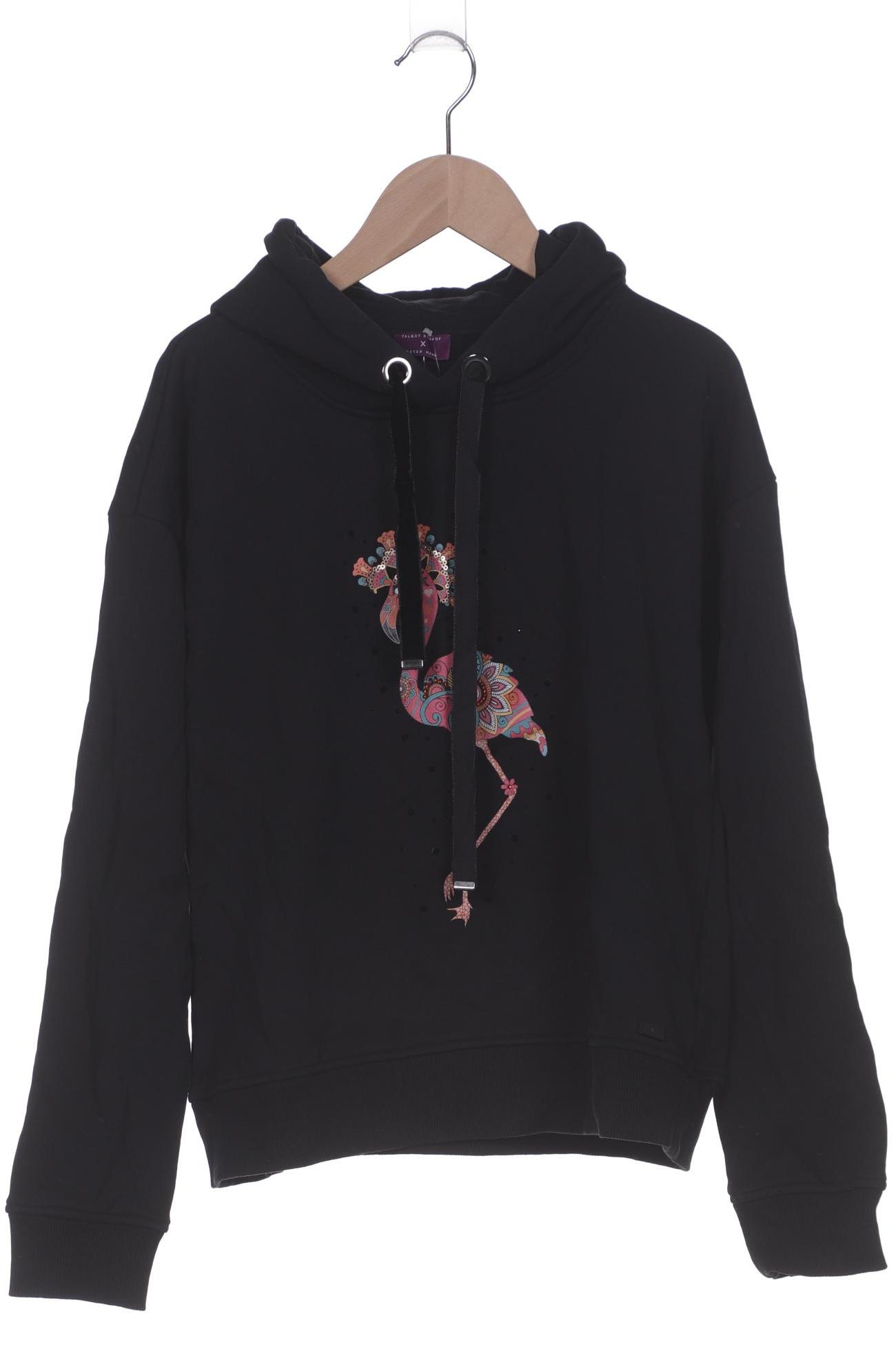 

Peter Hahn Damen Kapuzenpullover, schwarz, Gr. 38