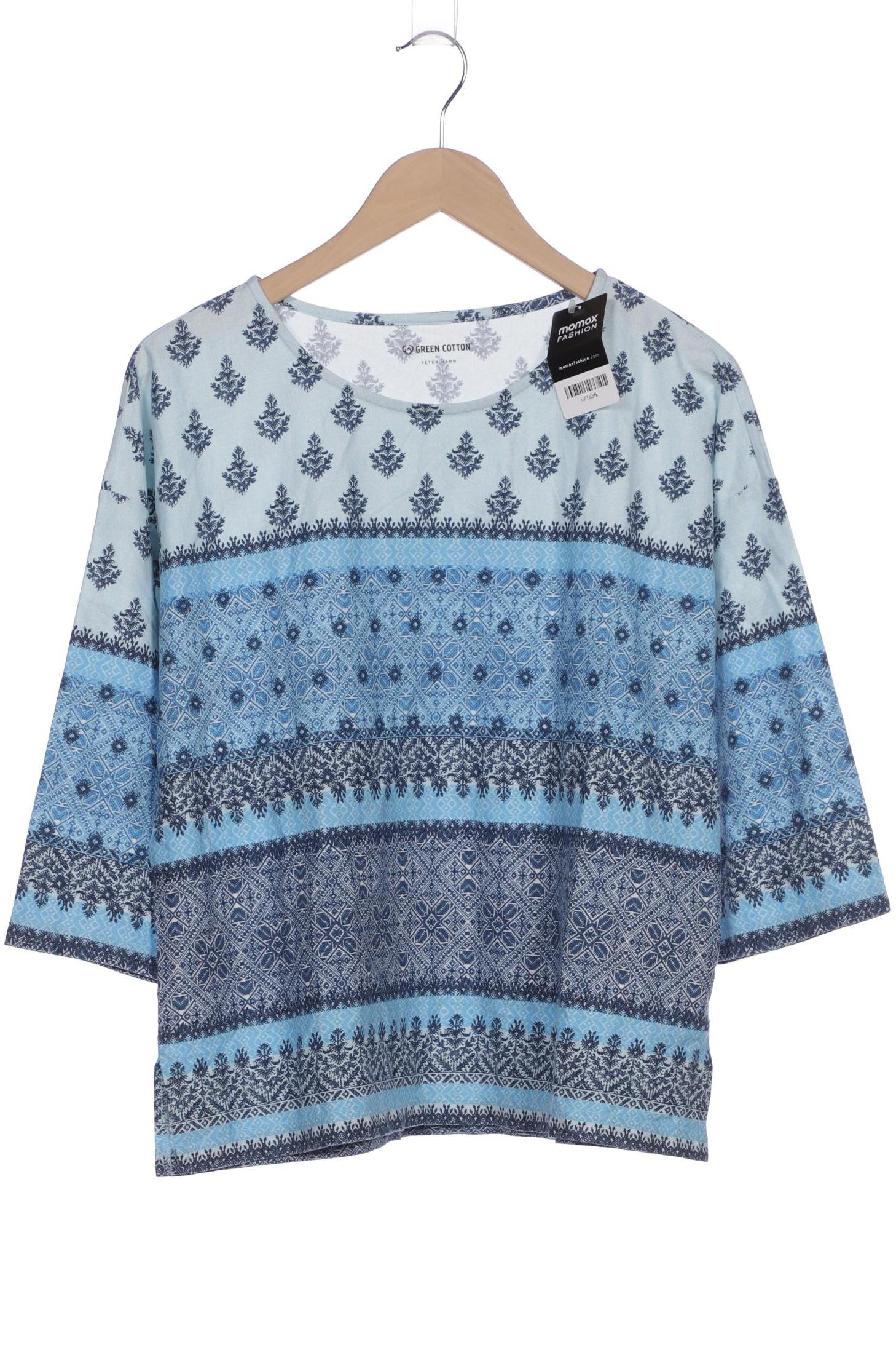 

Peter Hahn Damen Langarmshirt, blau, Gr. 42