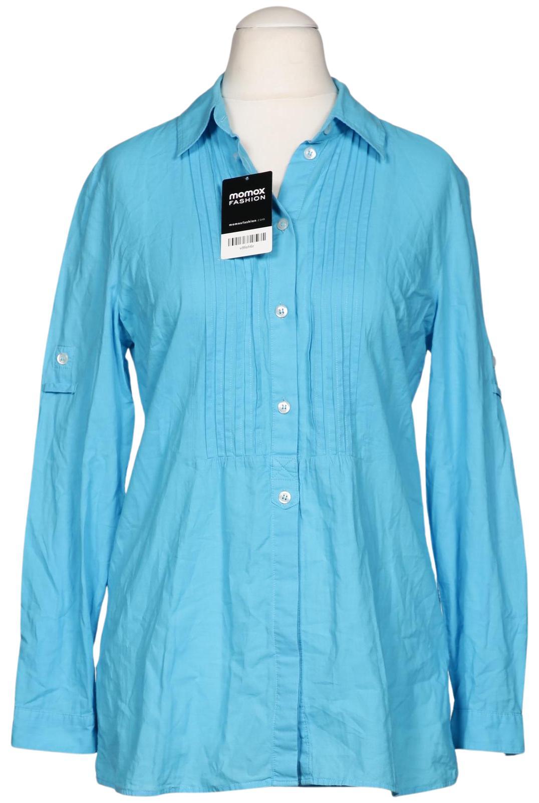 

Peter Hahn Damen Bluse, hellblau, Gr. 38