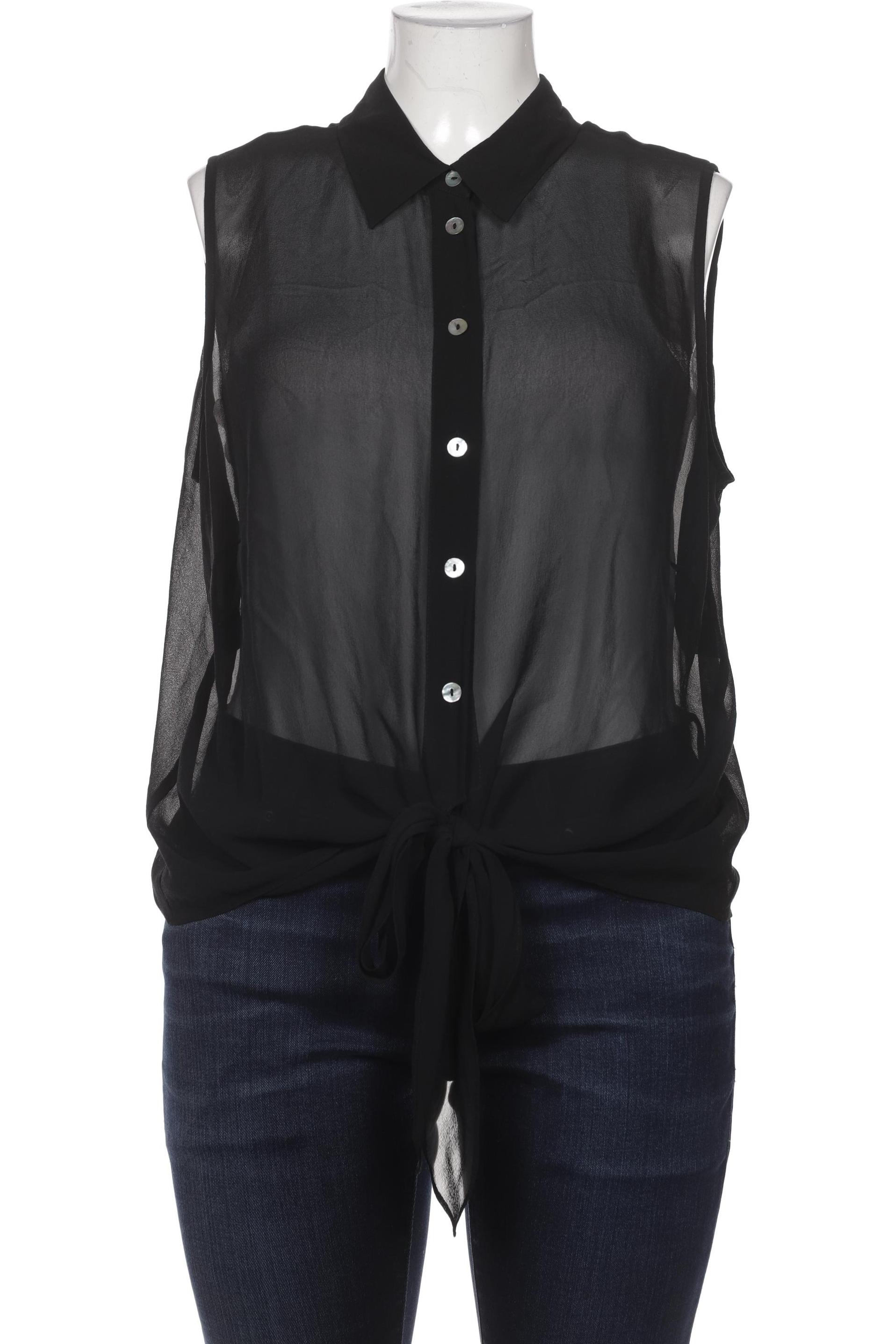 

Peter Hahn Damen Bluse, schwarz, Gr. 50