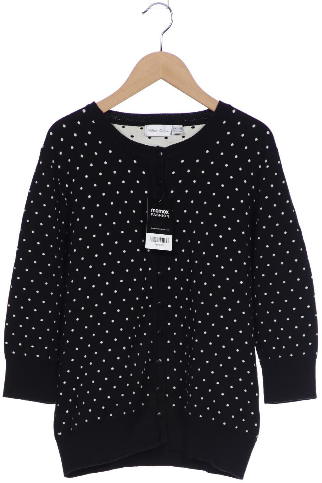 

Peter Hahn Damen Strickjacke, schwarz, Gr. 38