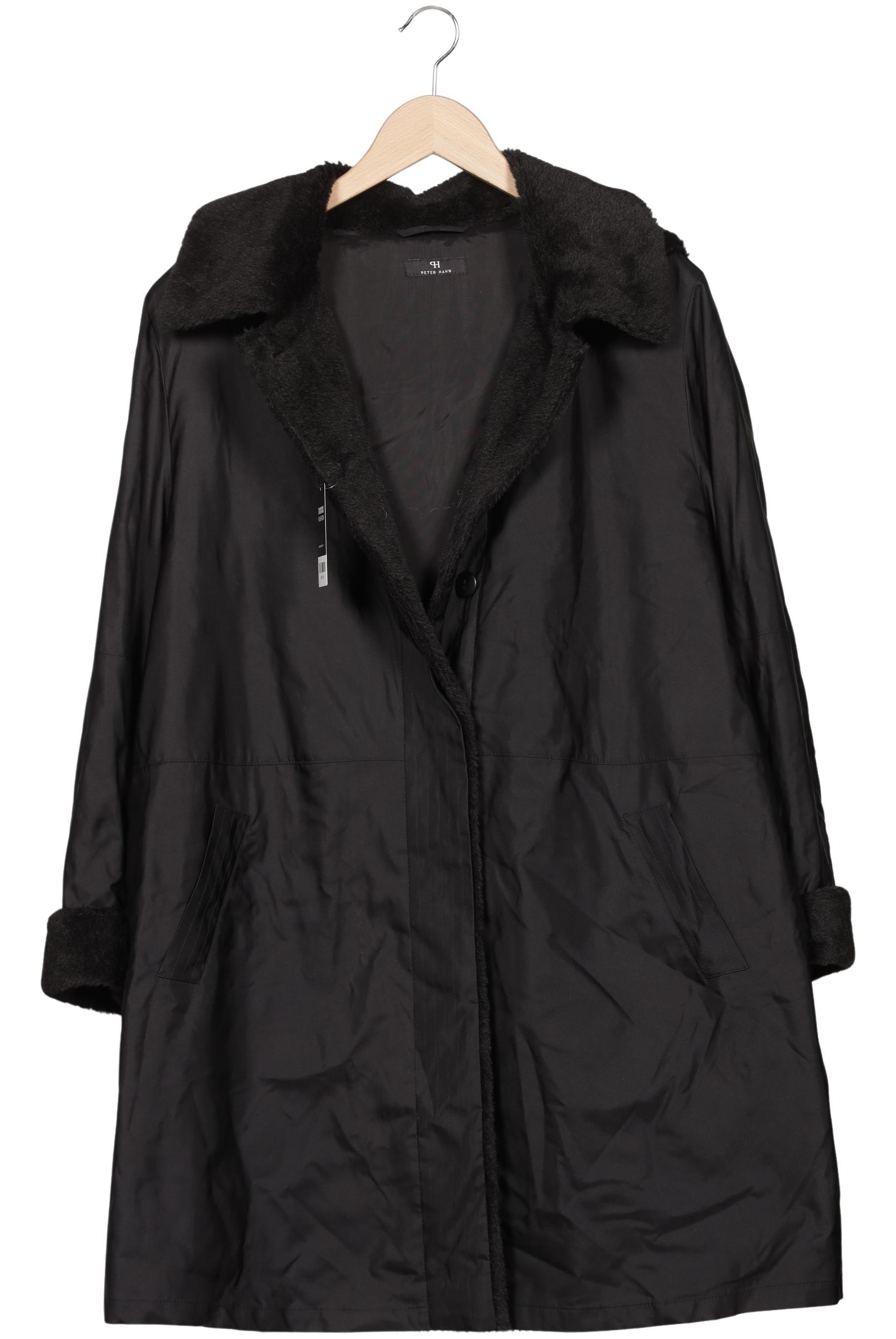 

Peter Hahn Damen Mantel, schwarz, Gr. 50