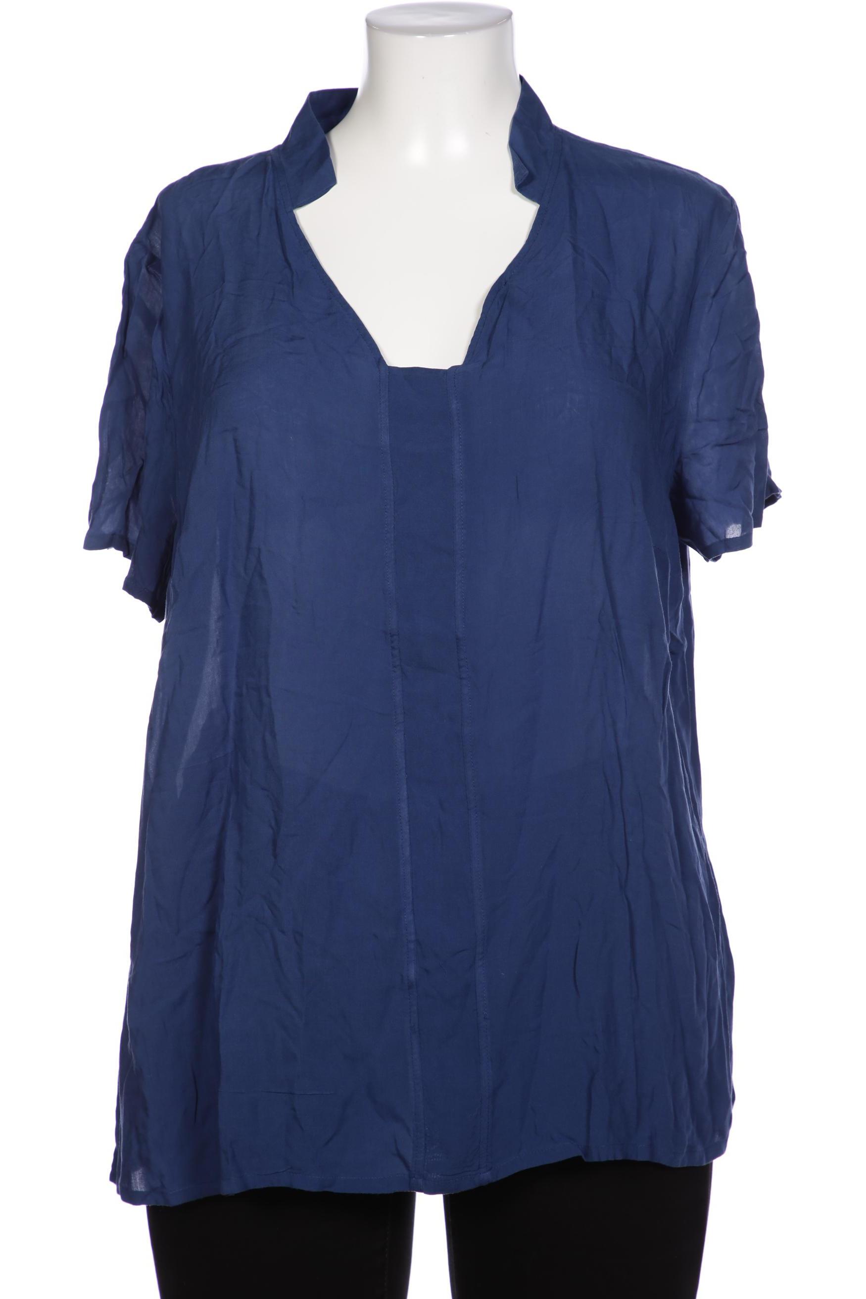 

Peter Hahn Damen Bluse, blau, Gr. 48