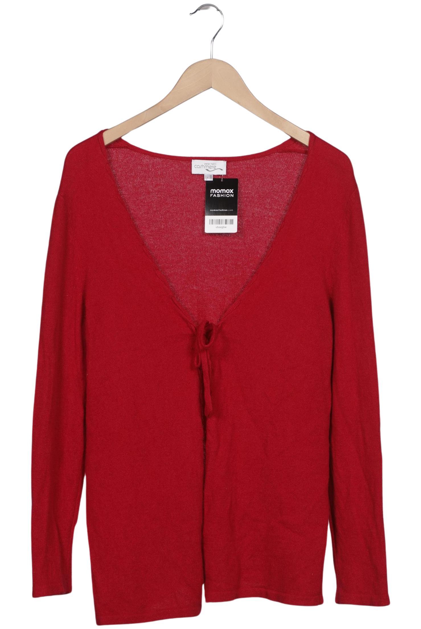 

Peter Hahn Damen Strickjacke, rot, Gr. 48