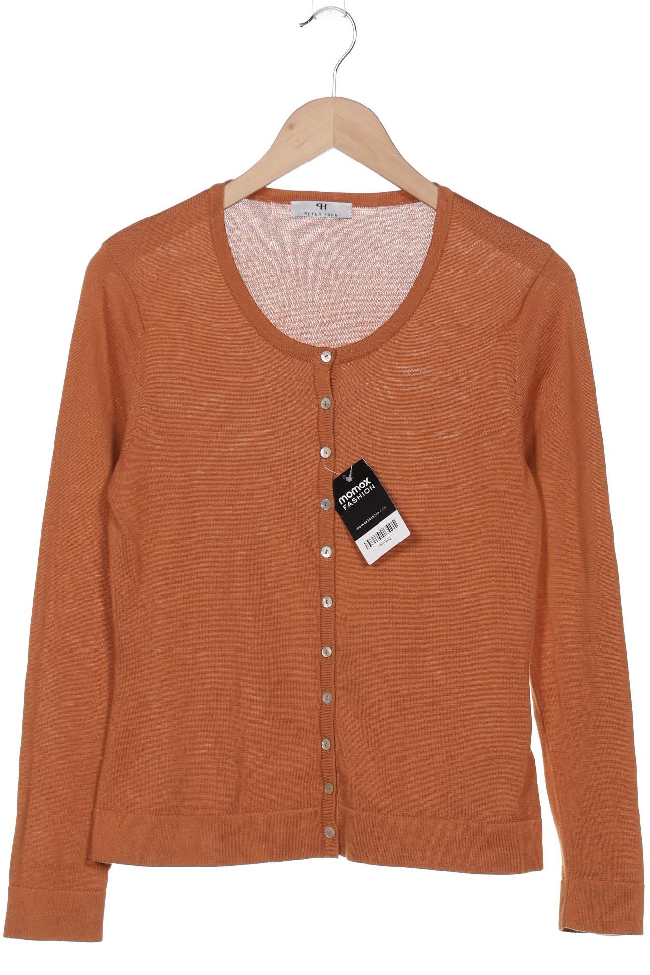 

Peter Hahn Damen Strickjacke, orange, Gr. 36