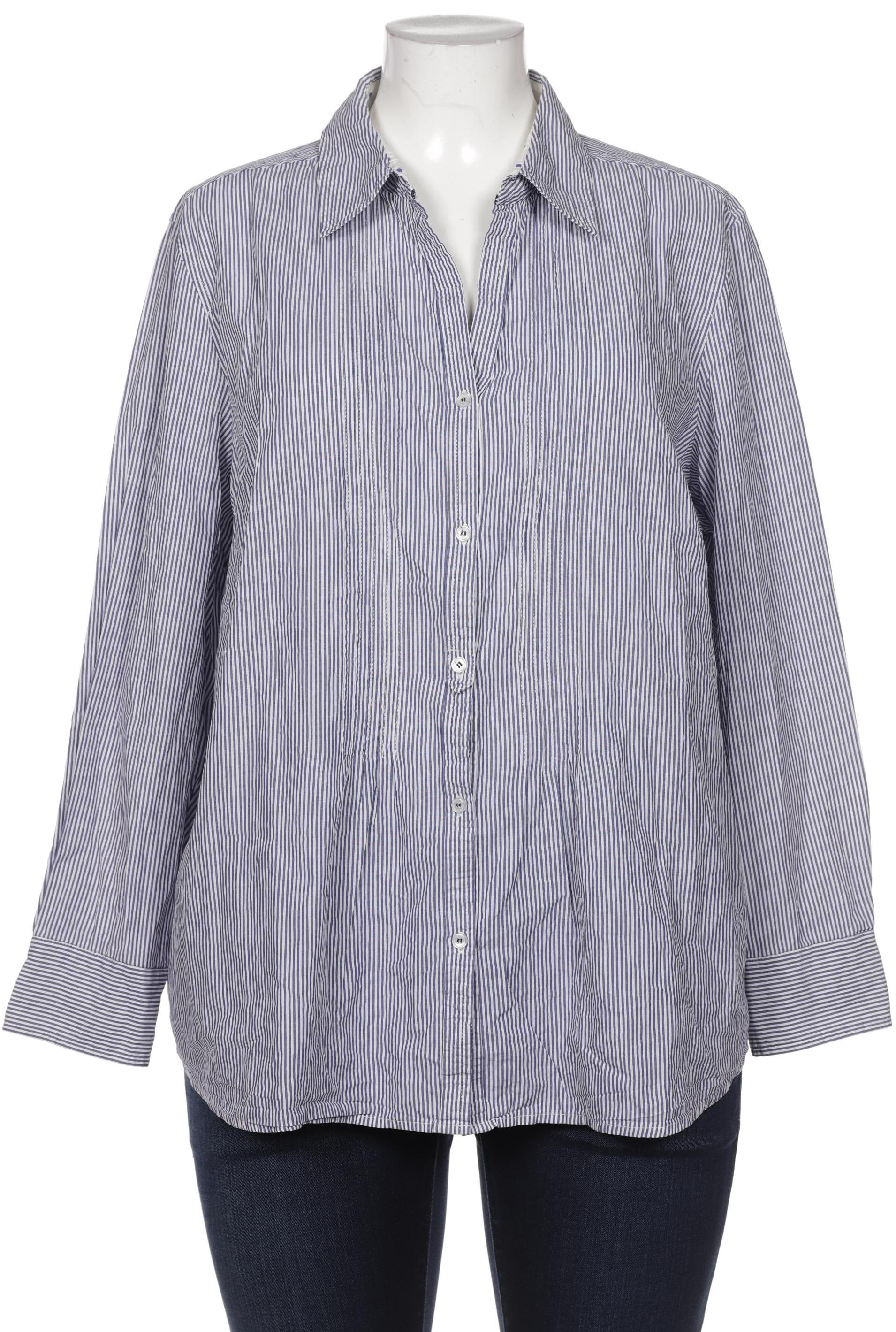 

Peter Hahn Damen Bluse, blau, Gr. 50