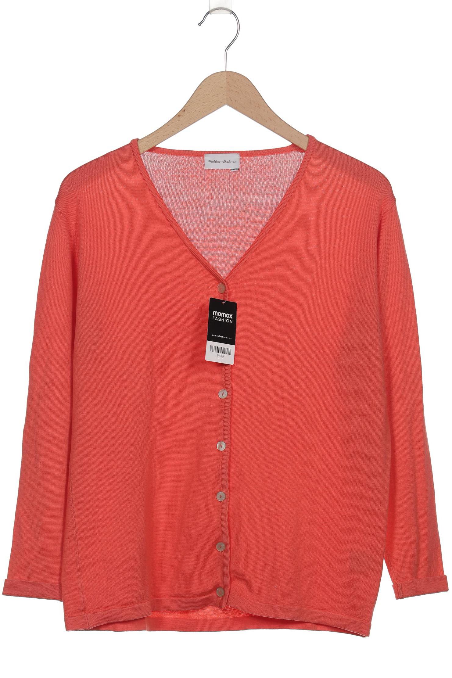 

Peter Hahn Damen Strickjacke, orange, Gr. 38
