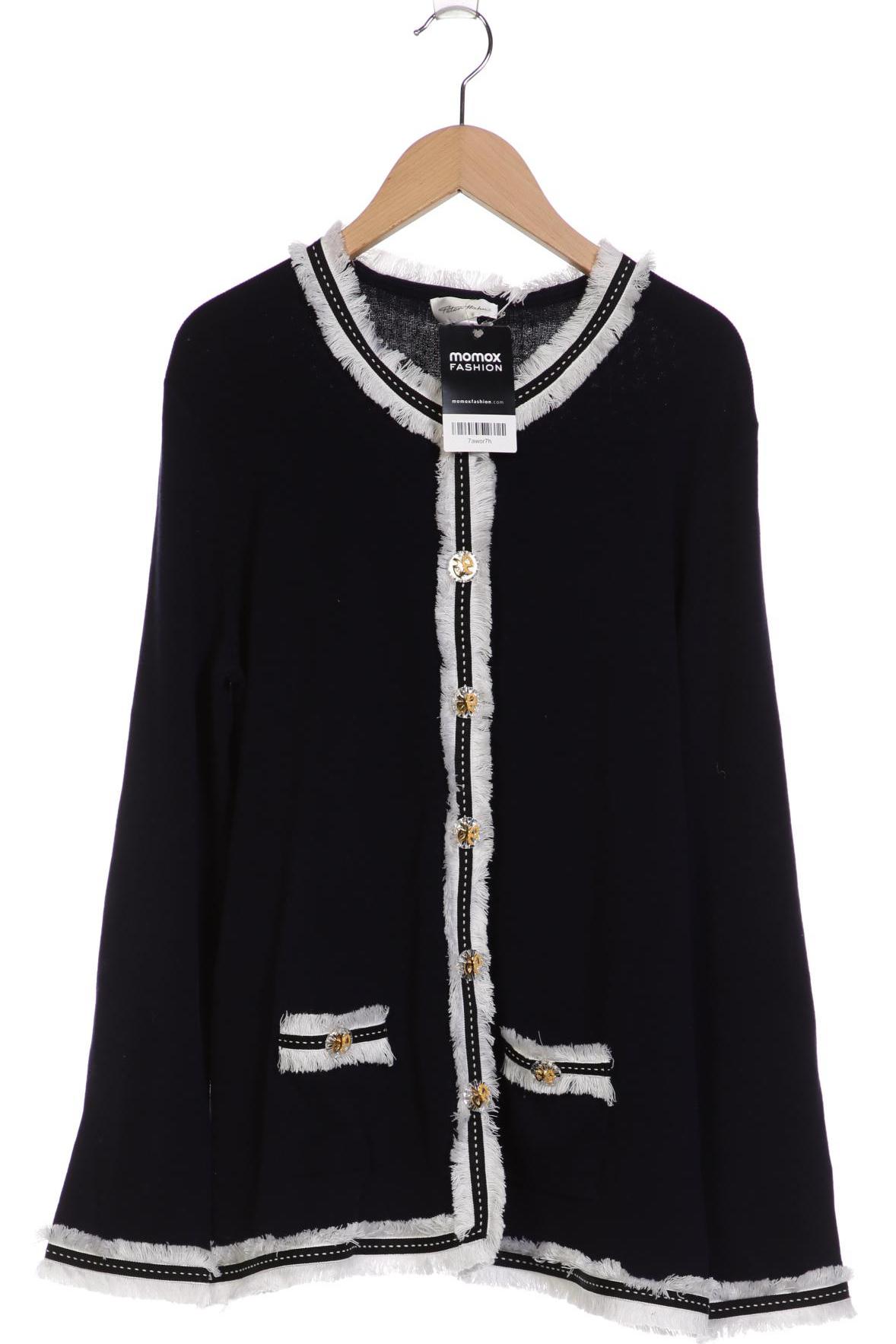 

Peter Hahn Damen Strickjacke, marineblau, Gr. 46