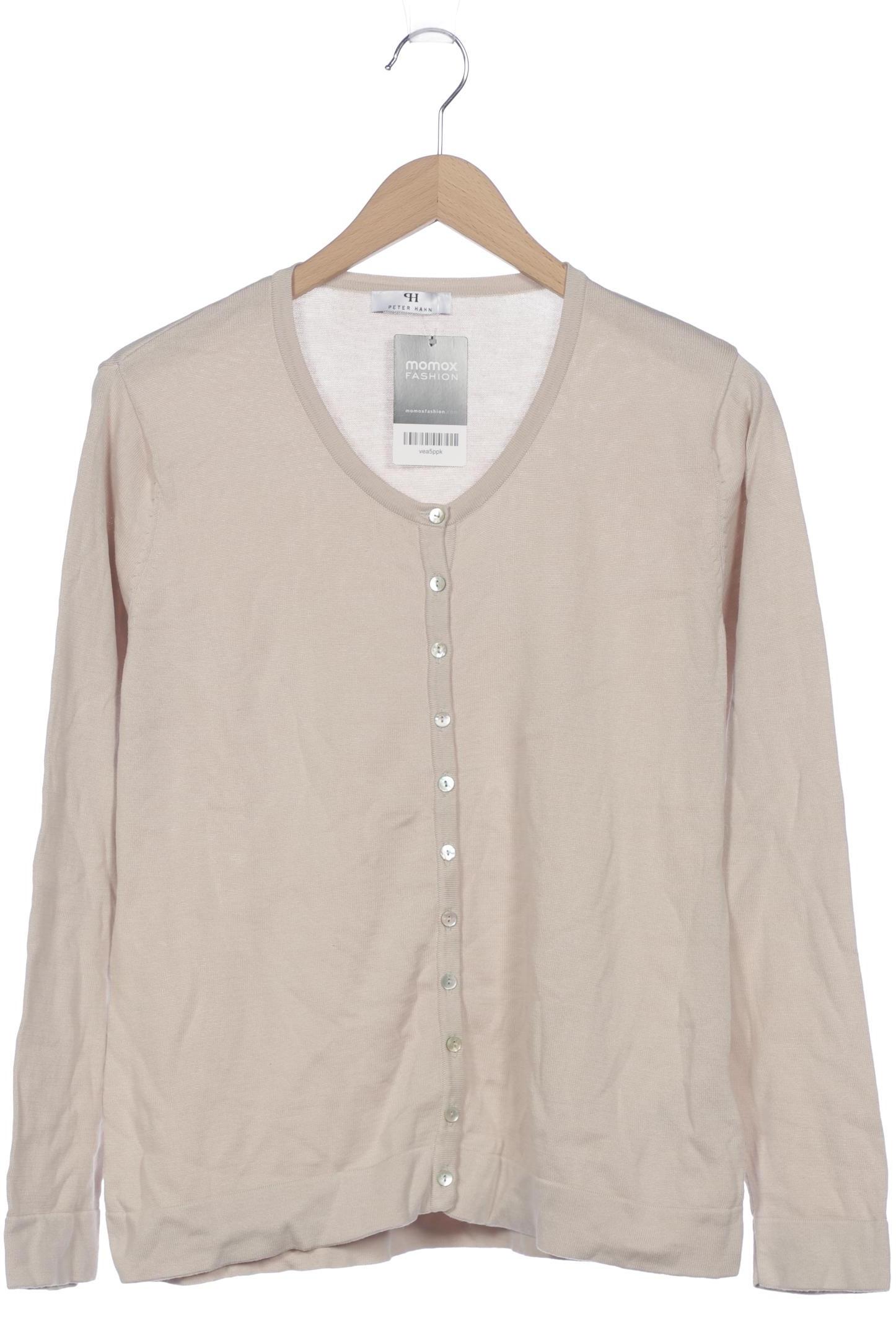 

Peter Hahn Damen Strickjacke, beige, Gr. 44