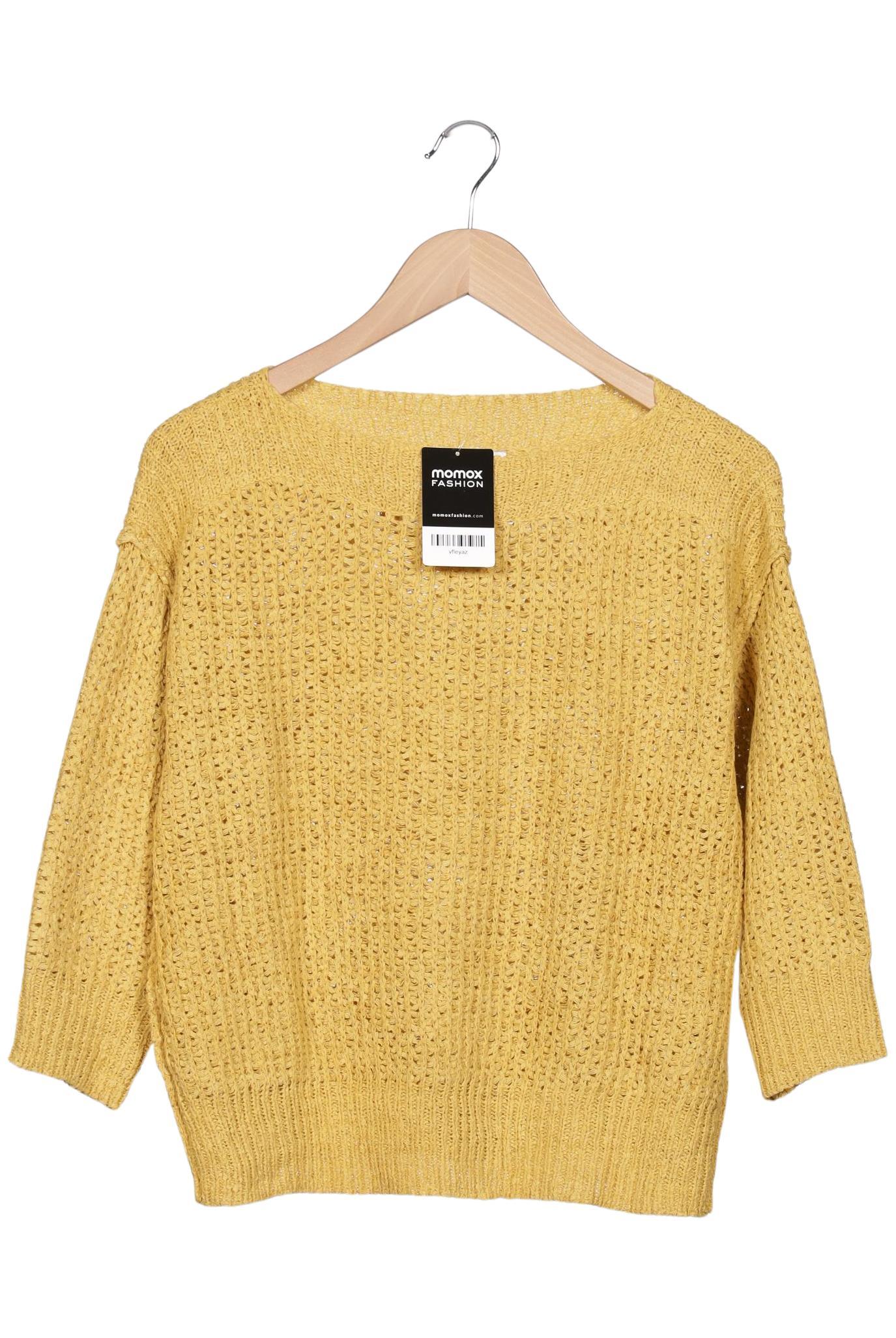 

Peter Hahn Damen Pullover, gelb, Gr. 36