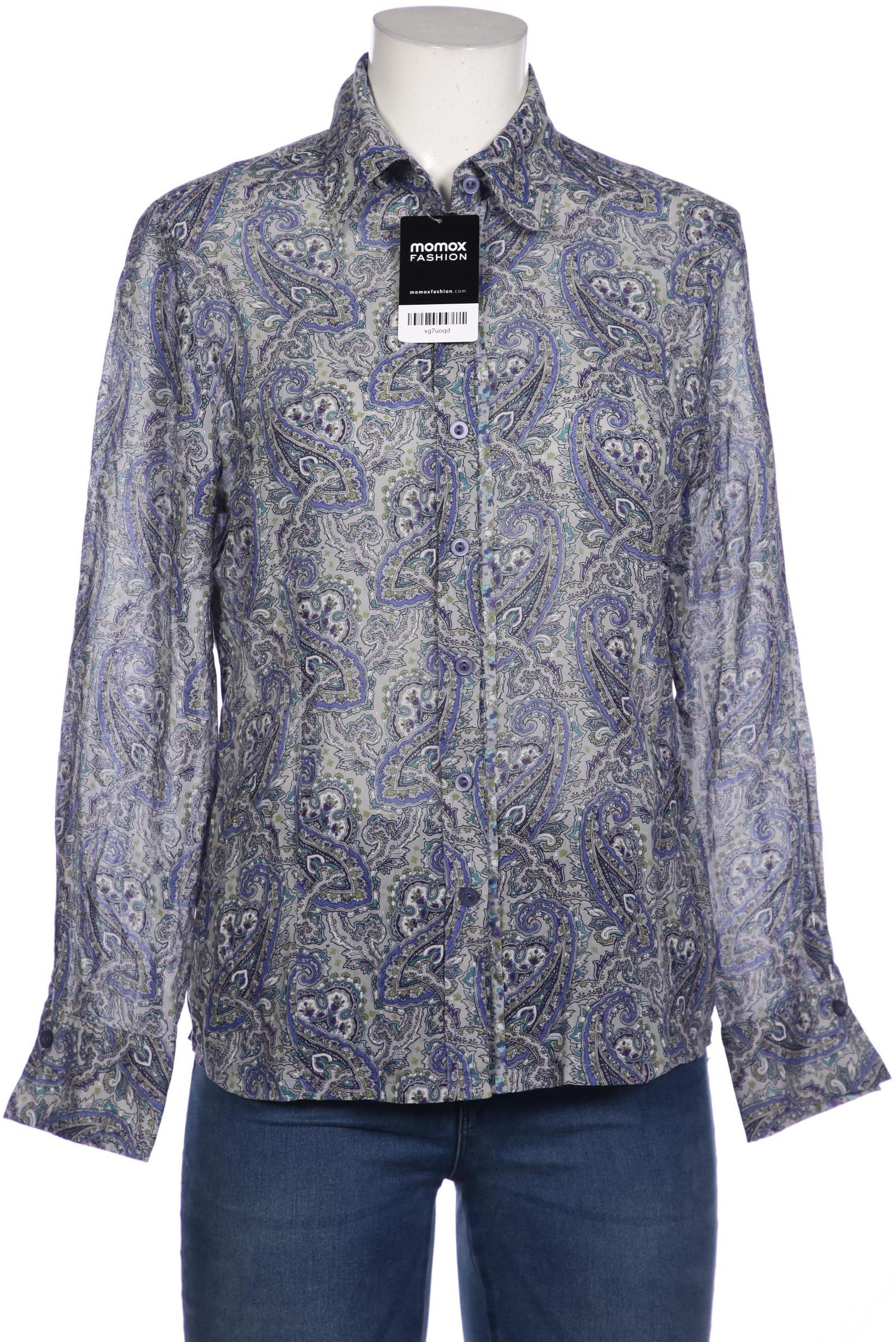 

Peter Hahn Damen Bluse, grau, Gr. 40