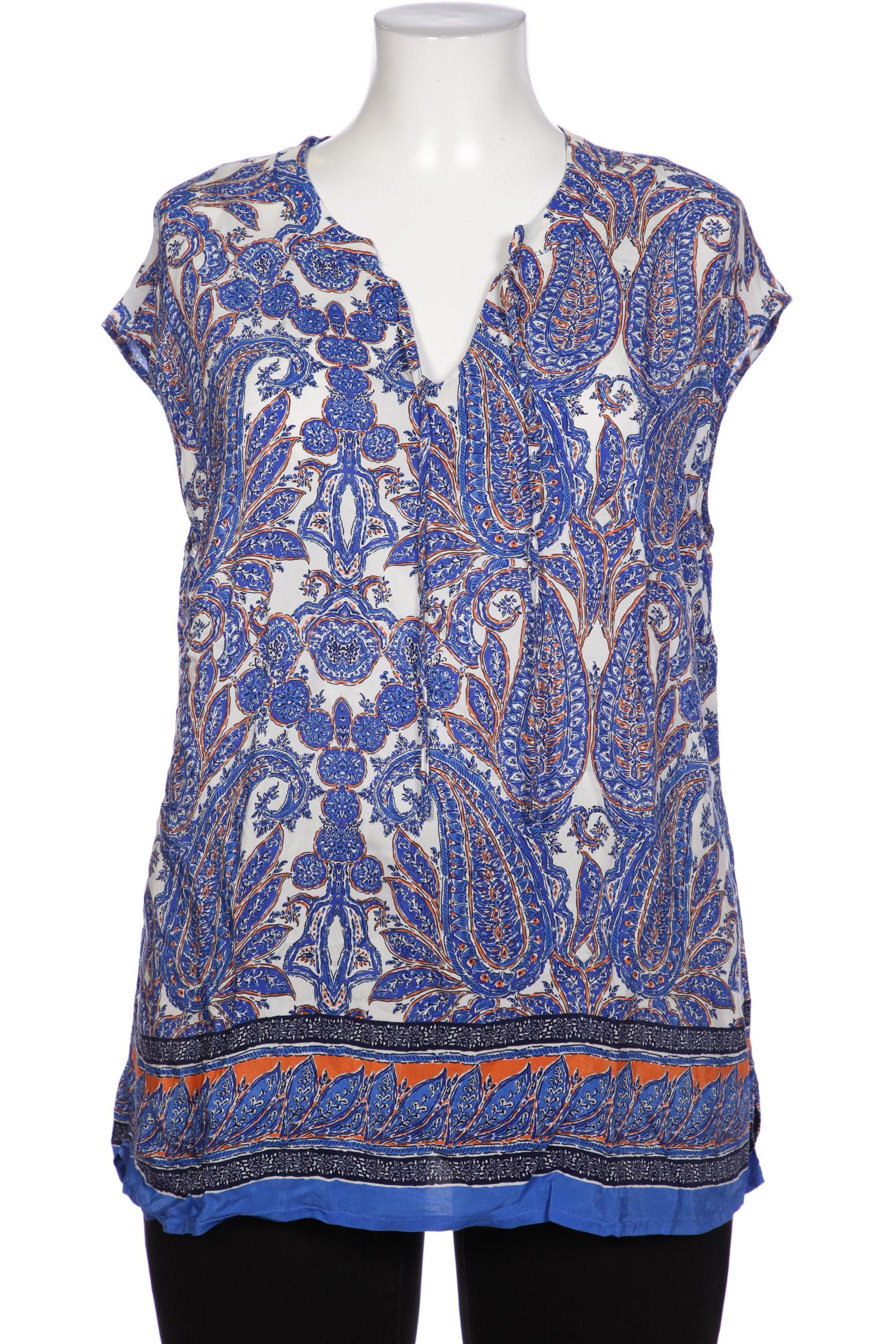 

Peter Hahn Damen Bluse, blau, Gr. 46