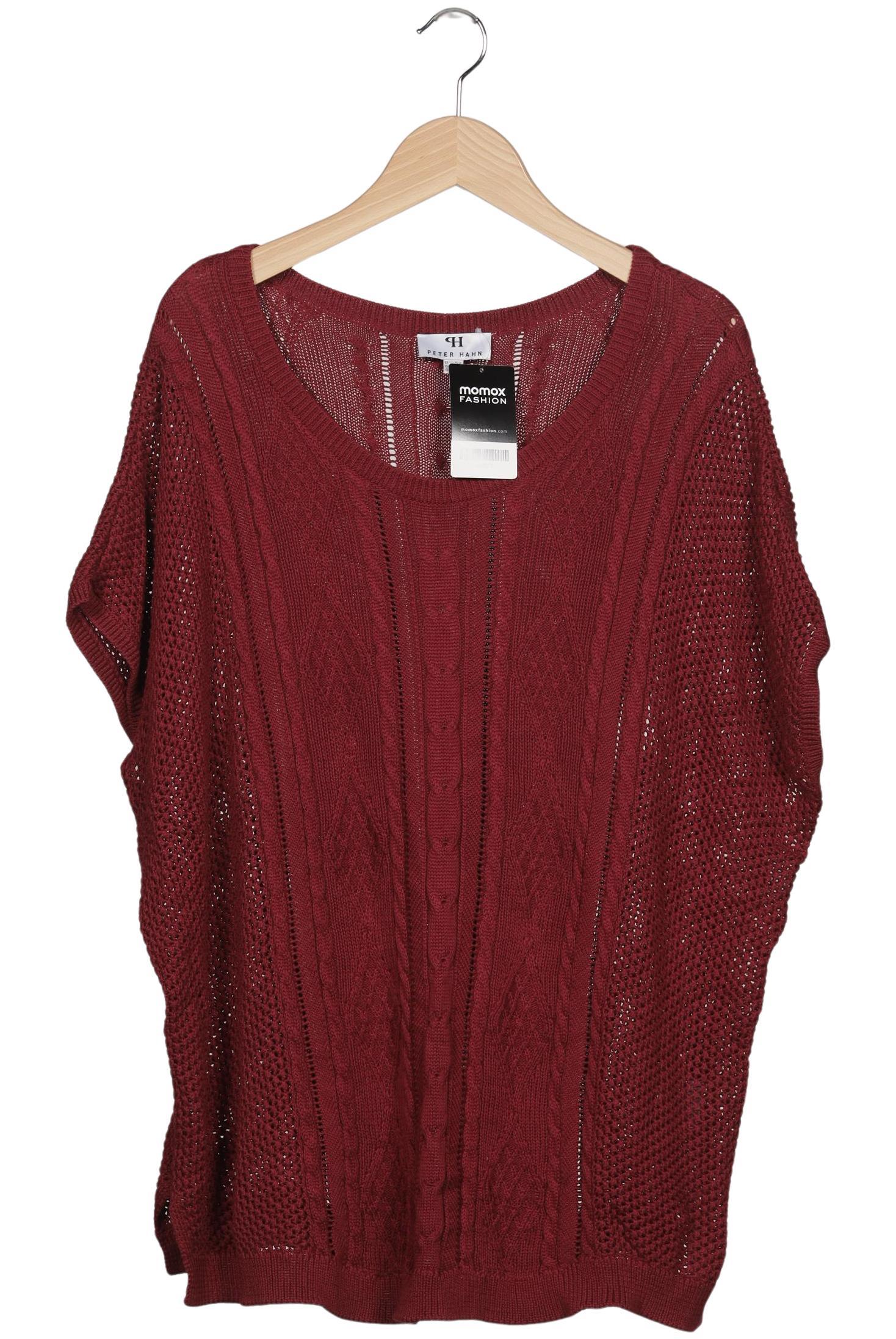 

Peter Hahn Damen Pullover, bordeaux, Gr. 52