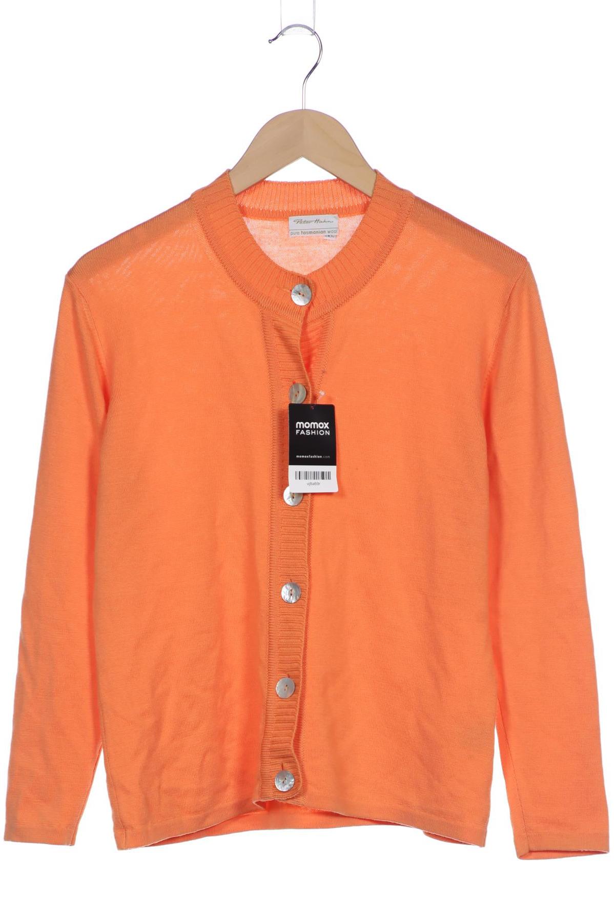 

Peter Hahn Damen Strickjacke, orange, Gr. 40