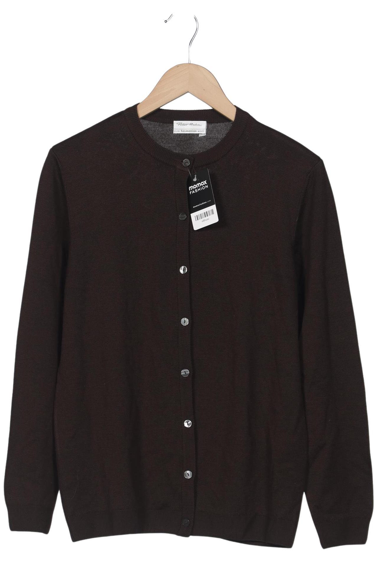 

Peter Hahn Damen Strickjacke, braun, Gr. 40