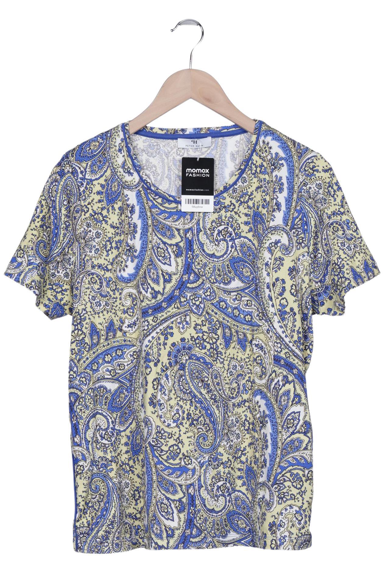 

Peter Hahn Damen T-Shirt, blau, Gr. 46