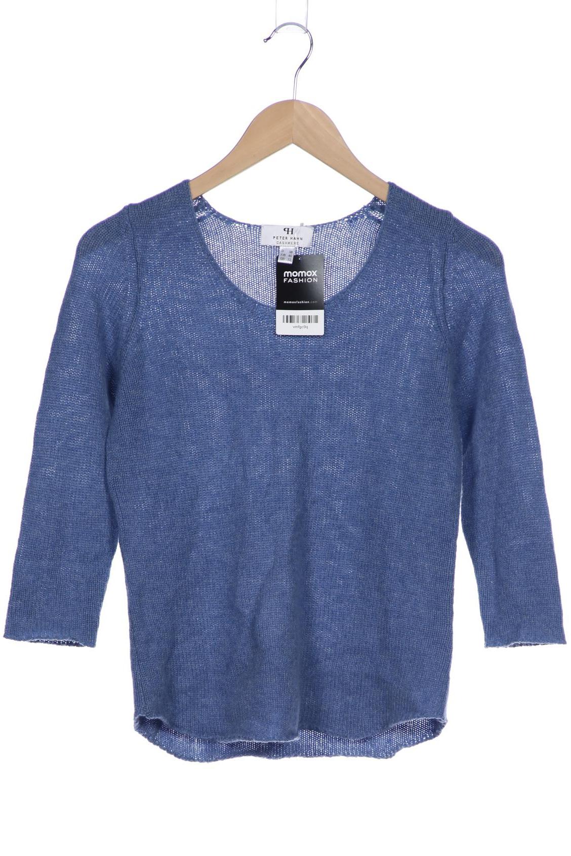 

Peter Hahn Damen Pullover, blau, Gr. 38
