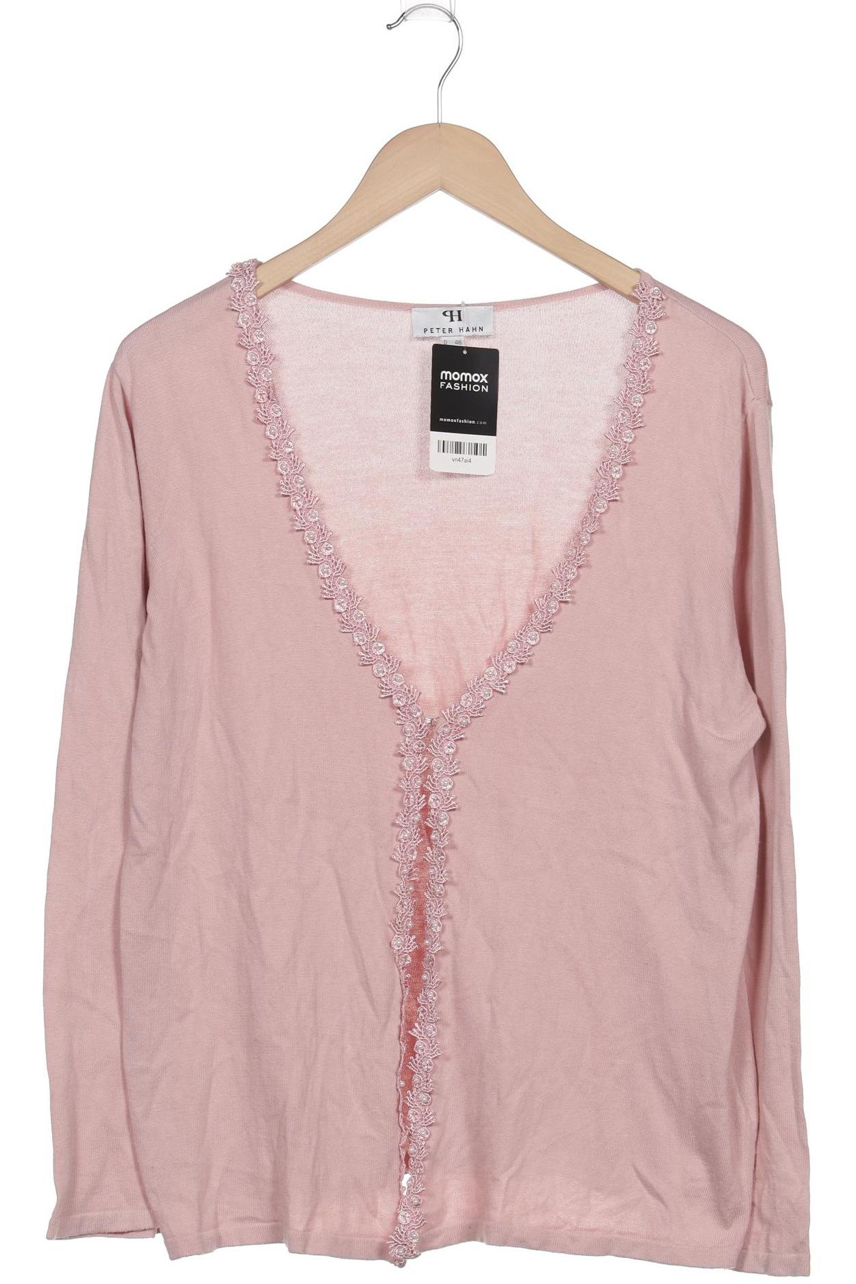 

Peter Hahn Damen Strickjacke, pink, Gr. 46