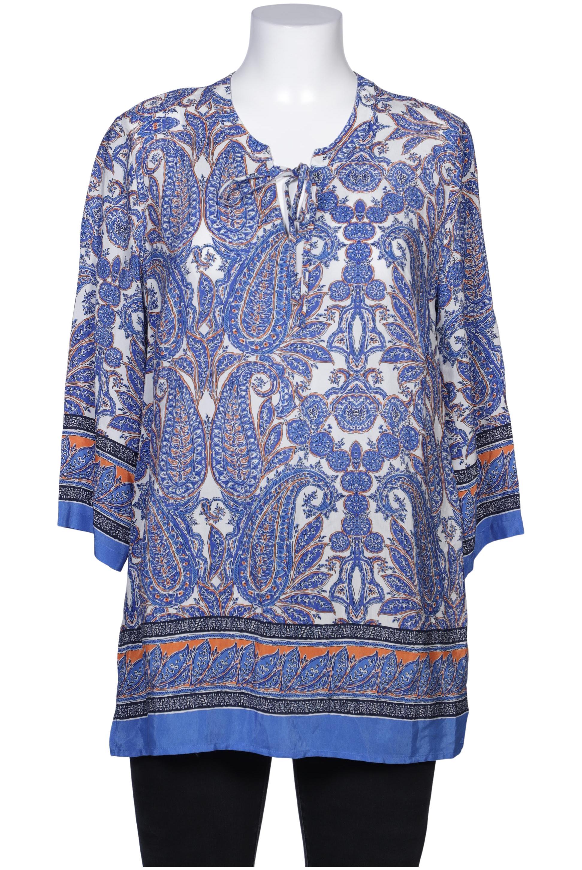 

Peter Hahn Damen Bluse, blau, Gr. 40
