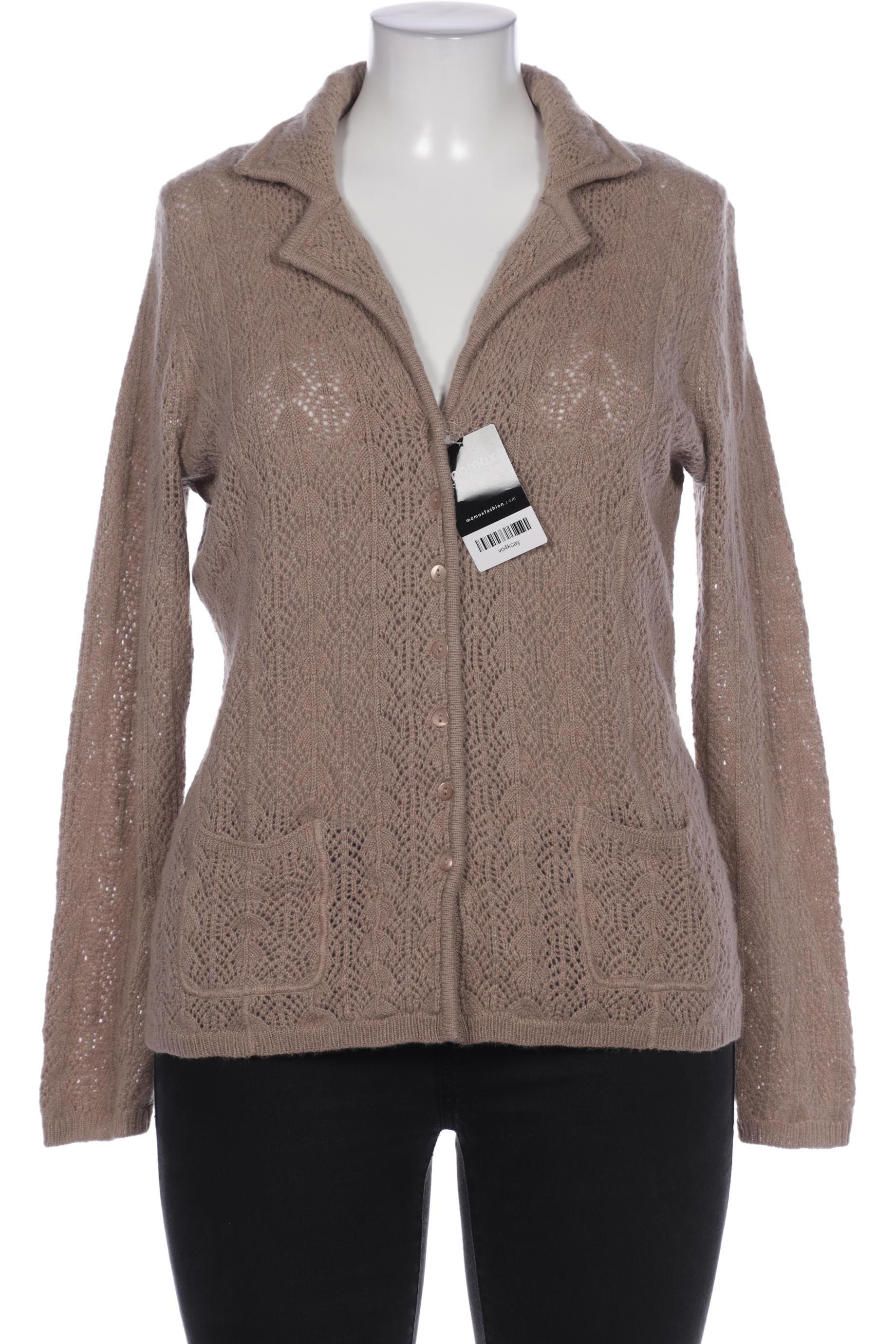 

Peter Hahn Damen Strickjacke, braun, Gr. 44