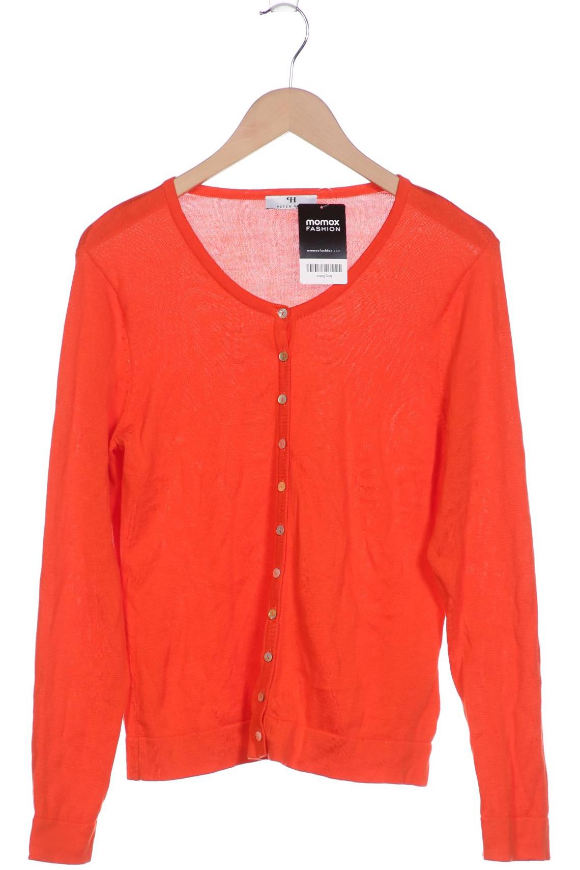 

Peter Hahn Damen Strickjacke, orange, Gr. 42