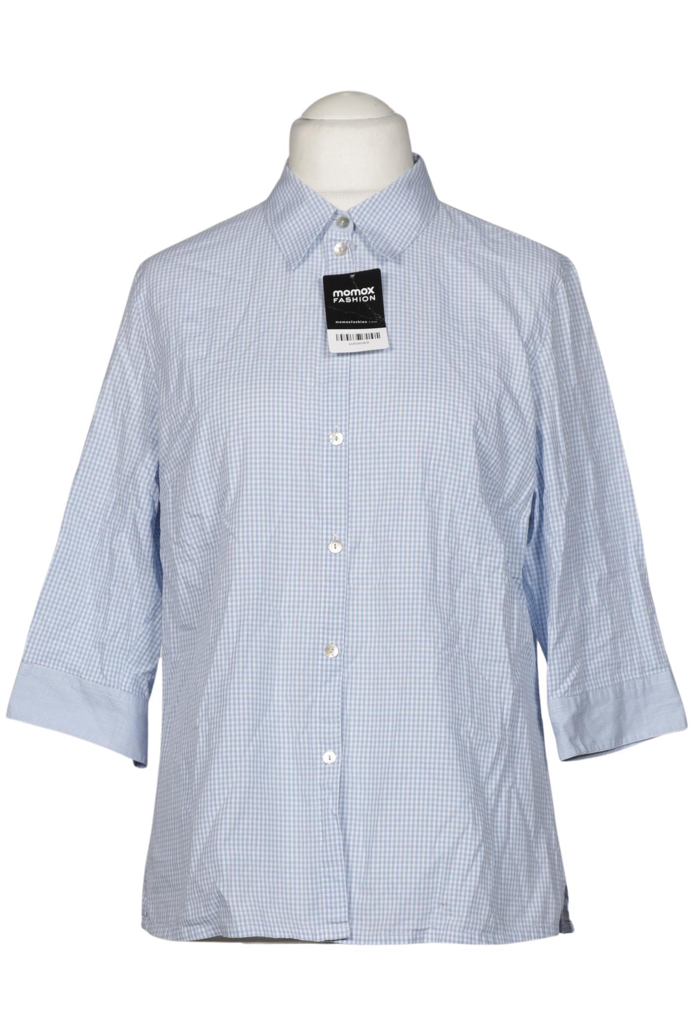 

Peter Hahn Damen Bluse, hellblau, Gr. 42