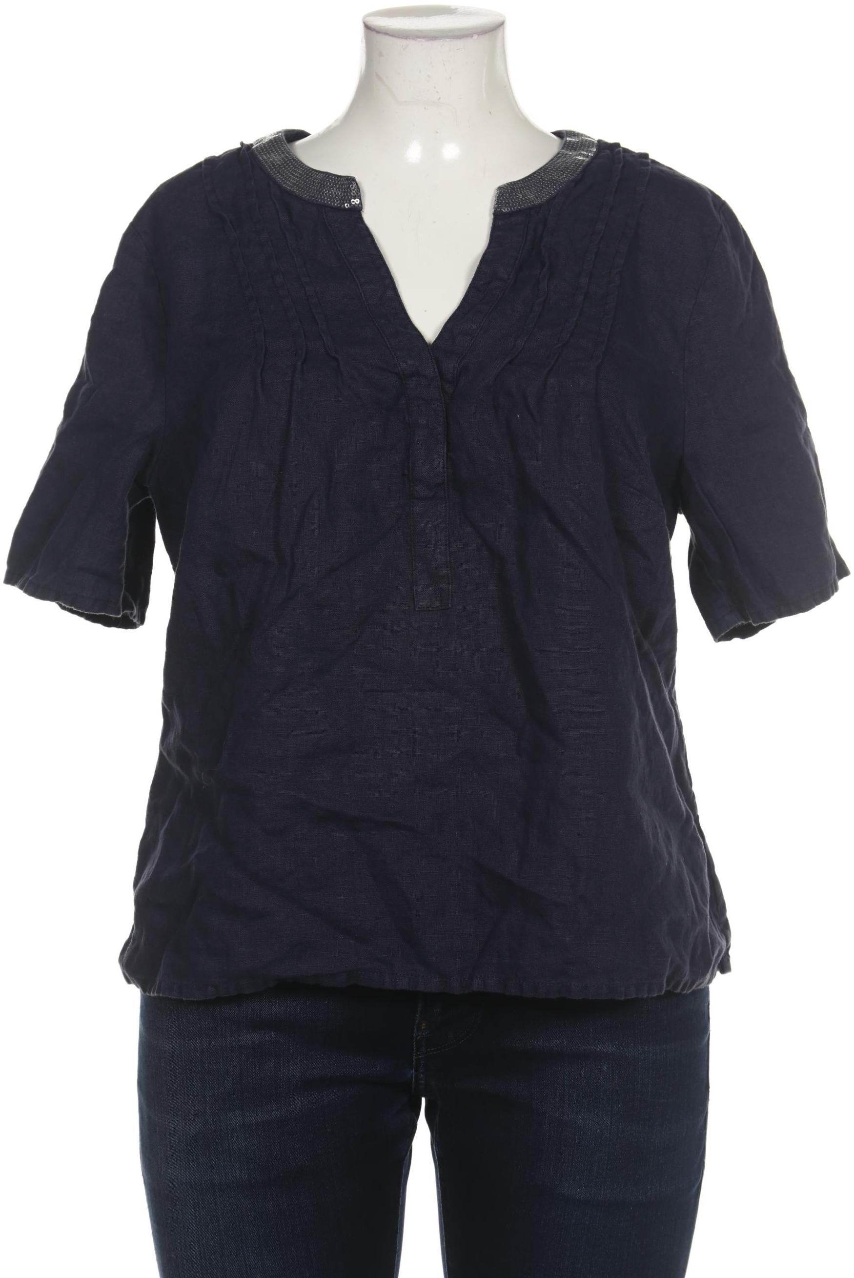 

Peter Hahn Damen Bluse, marineblau, Gr. 46