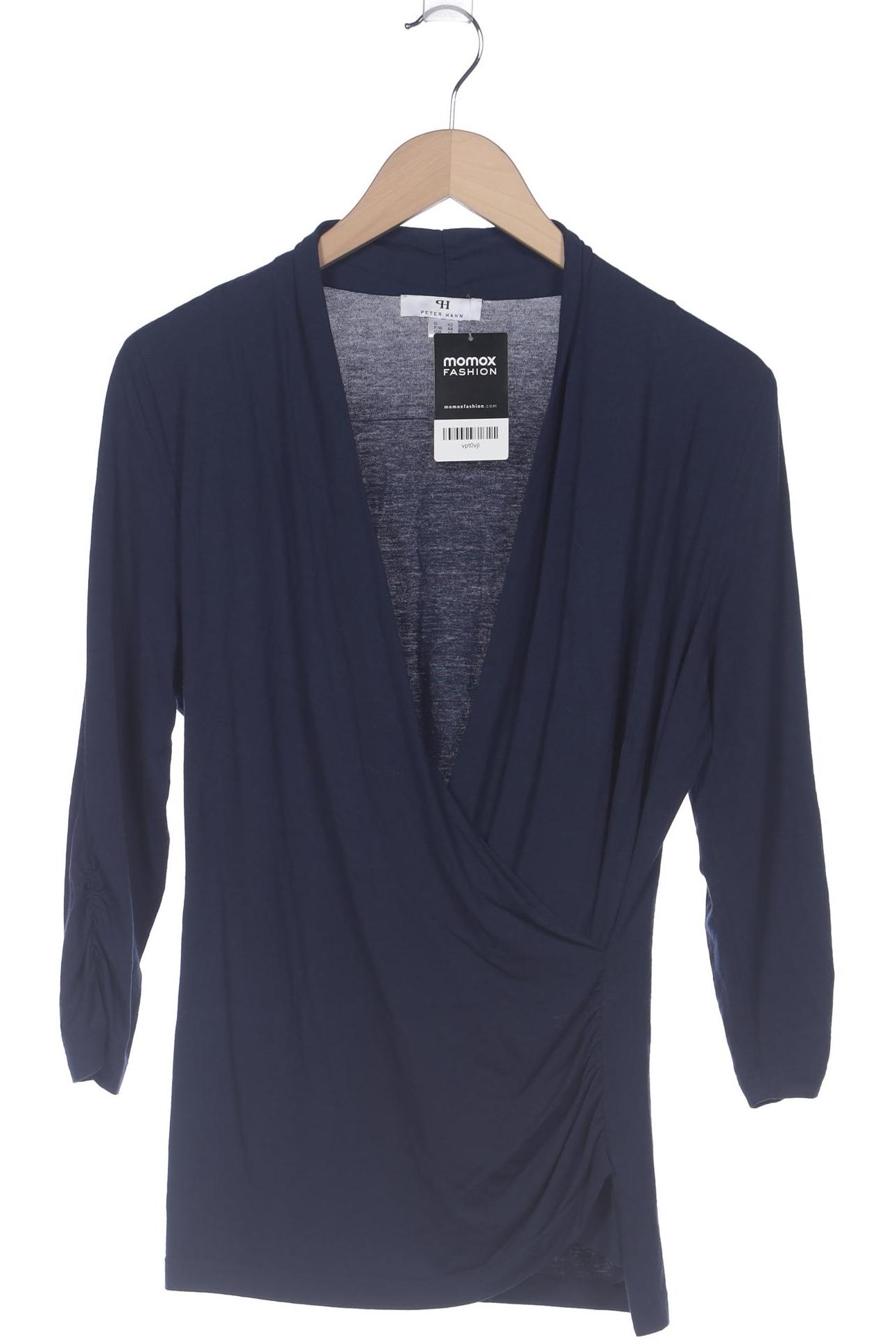 

Peter Hahn Damen Langarmshirt, marineblau, Gr. 42