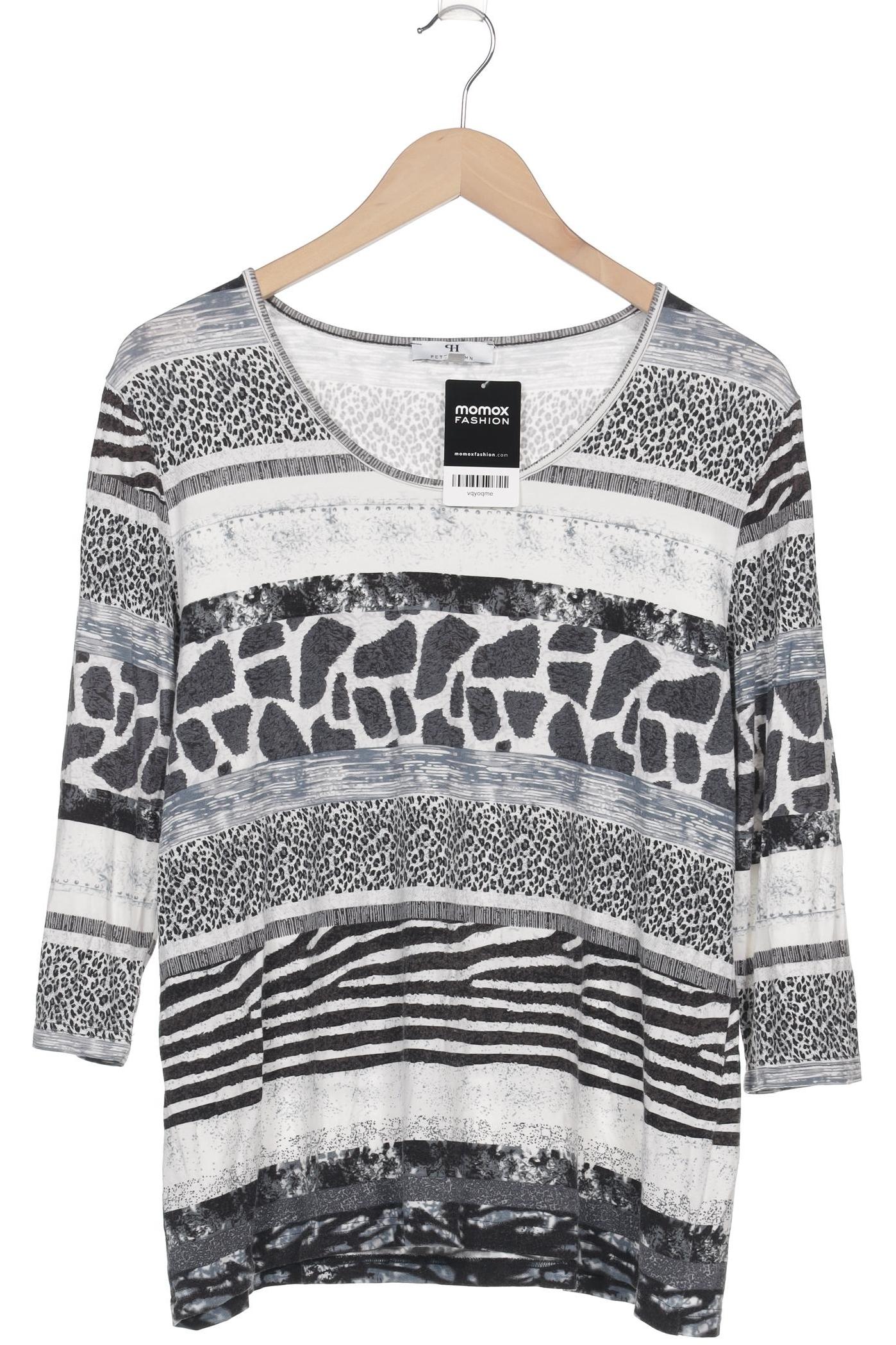 

Peter Hahn Damen Langarmshirt, weiß, Gr. 46