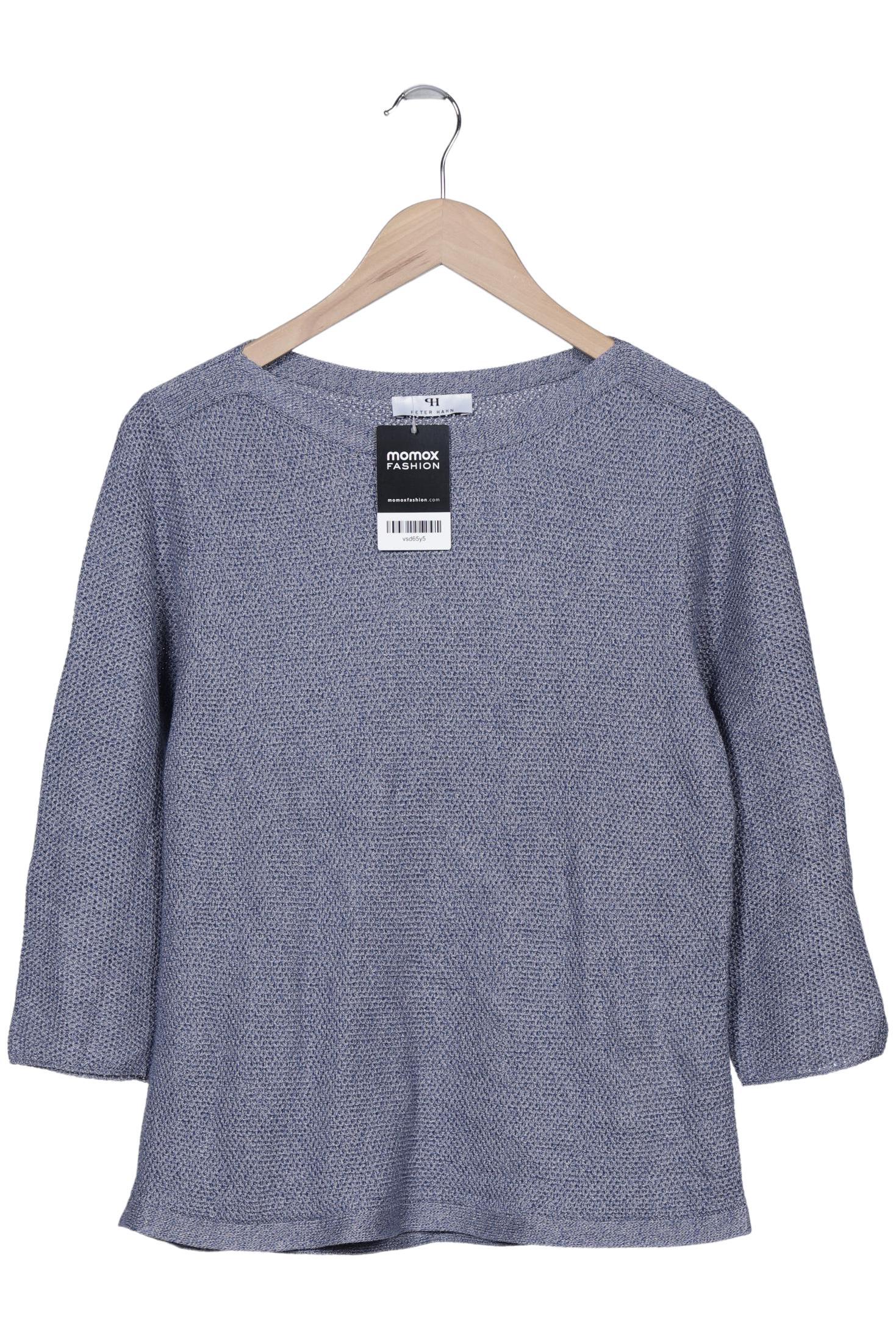 

Peter Hahn Damen Pullover, blau, Gr. 38