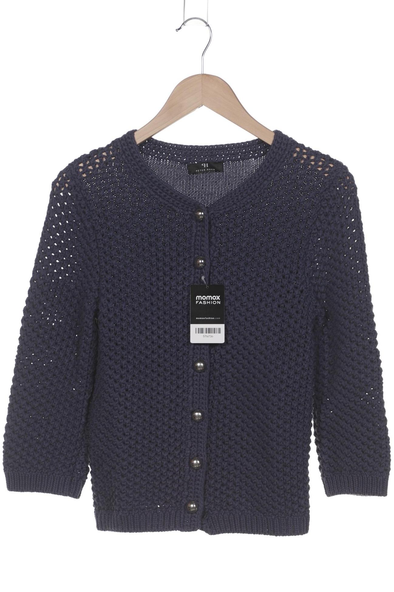 

Peter Hahn Damen Strickjacke, marineblau, Gr. 34