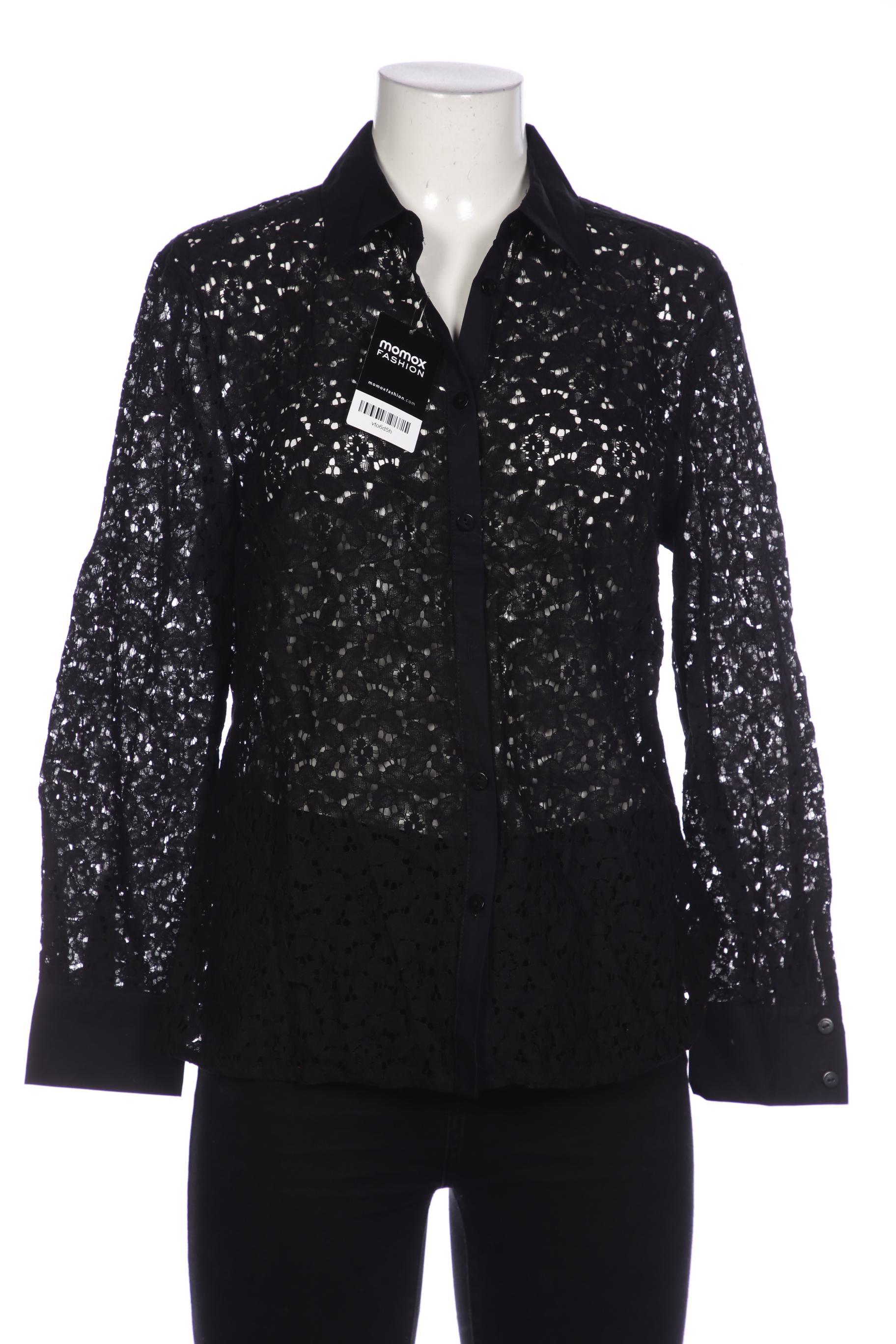

Peter Hahn Damen Bluse, schwarz, Gr. 40