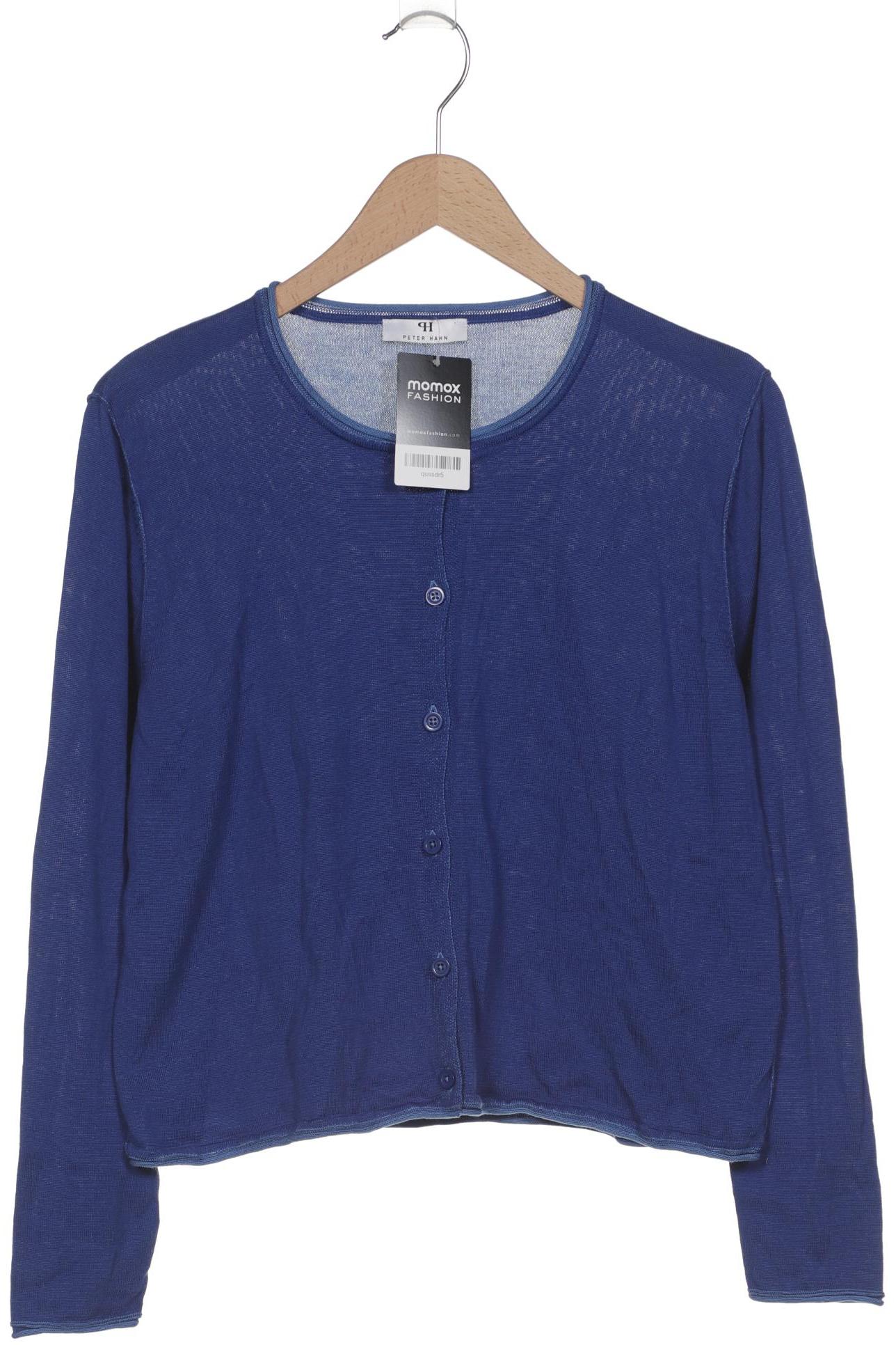 

Peter Hahn Damen Strickjacke, blau, Gr. 44