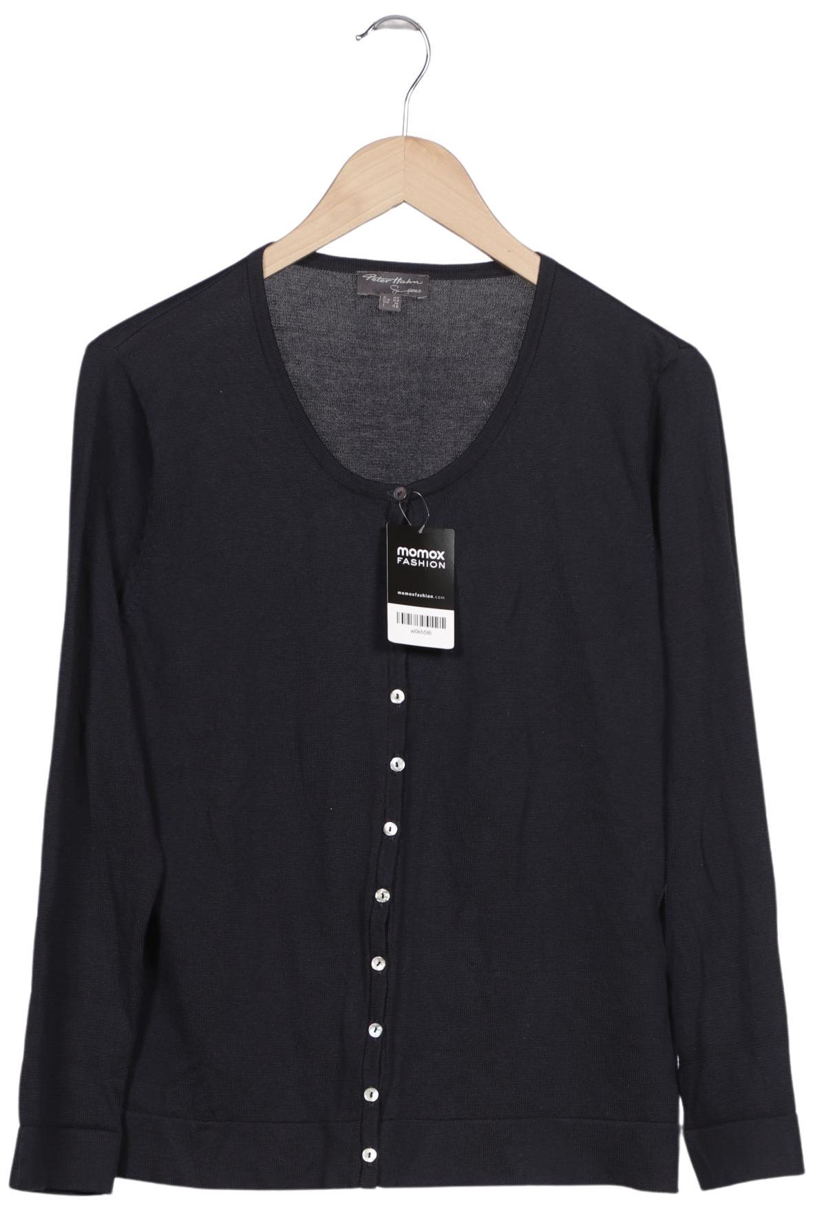 

Peter Hahn Damen Strickjacke, marineblau, Gr. 42
