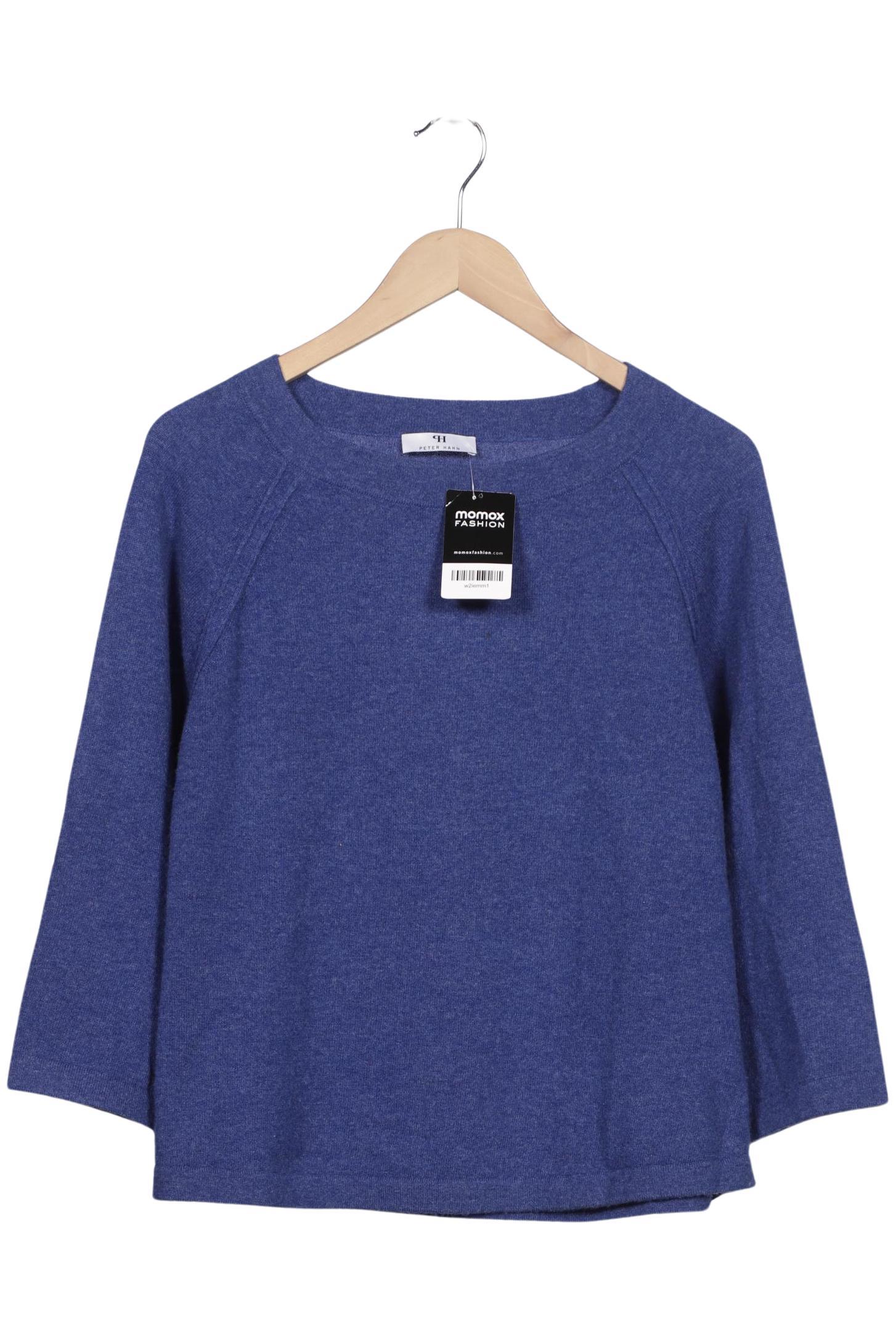 

Peter Hahn Damen Pullover, blau, Gr. 44