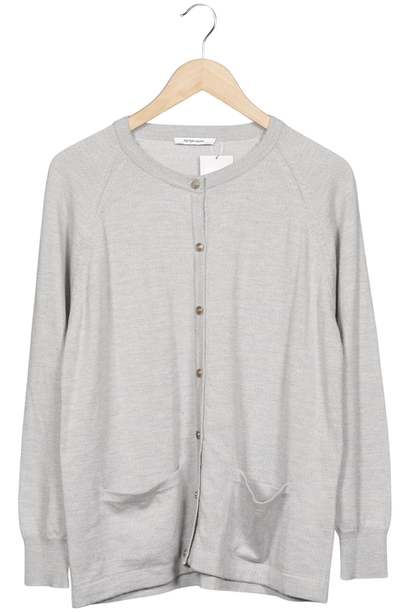 

Peter Hahn Damen Strickjacke, grau, Gr. 44