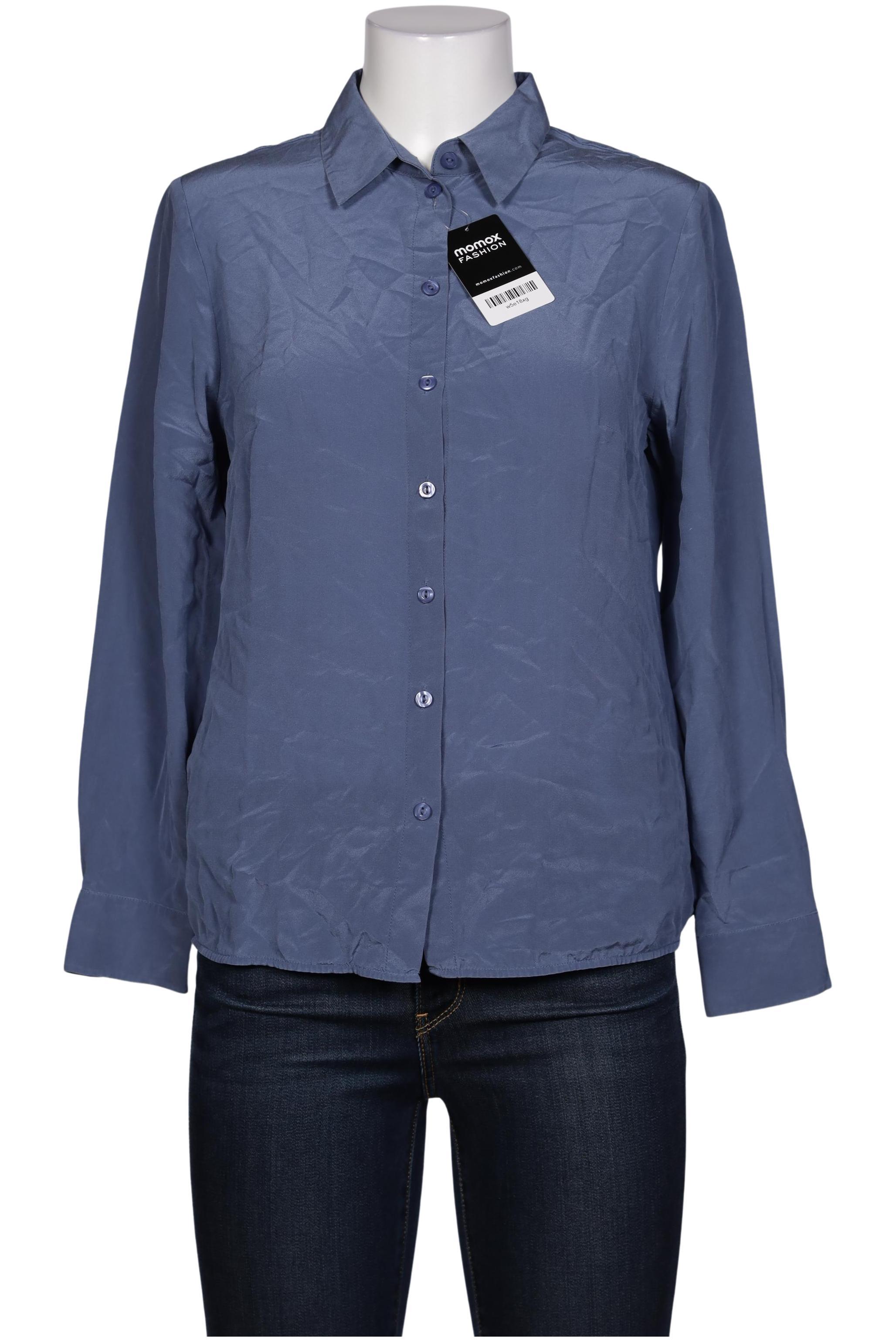 

Peter Hahn Damen Bluse, blau, Gr. 40