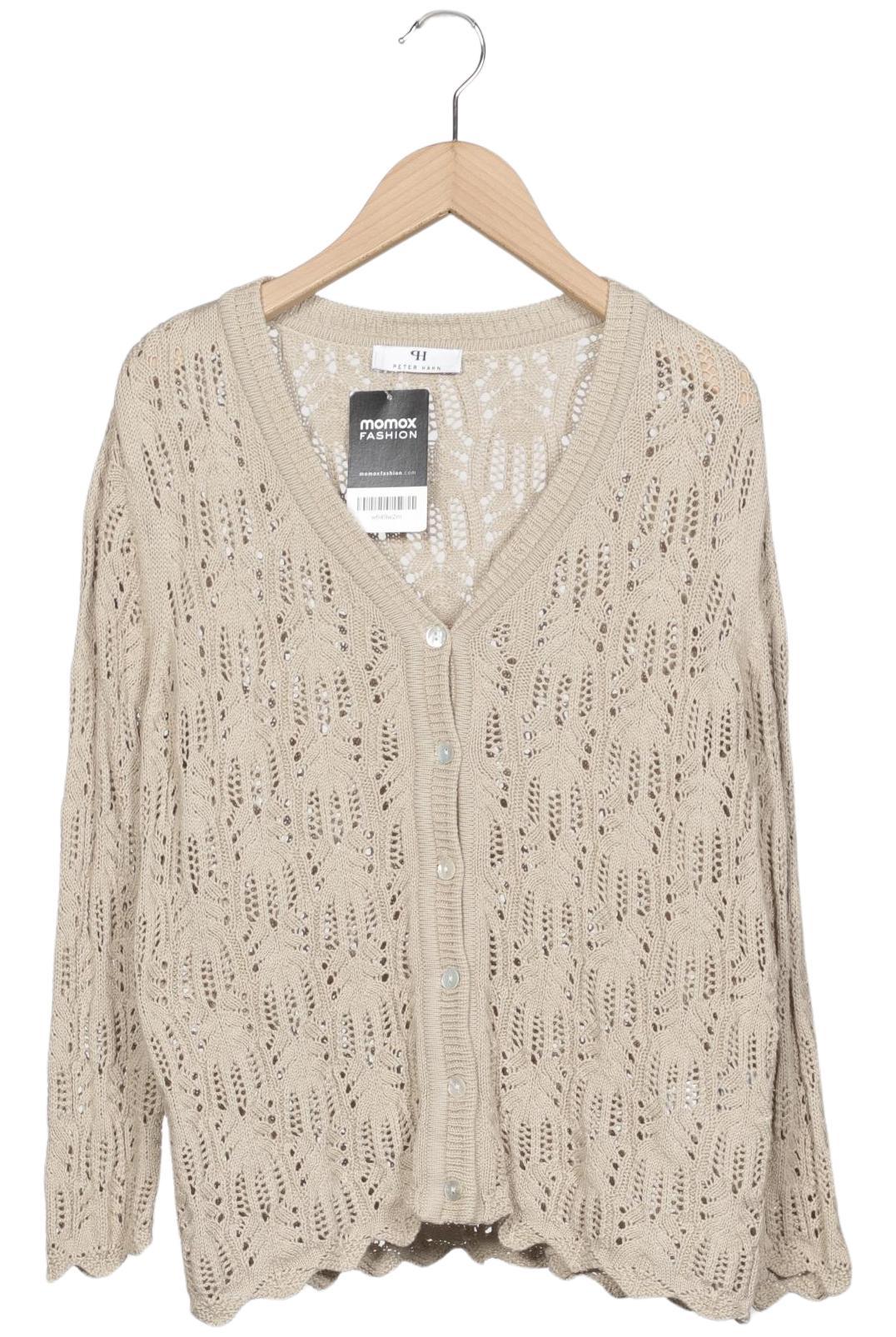 

Peter Hahn Damen Strickjacke, beige, Gr. 38
