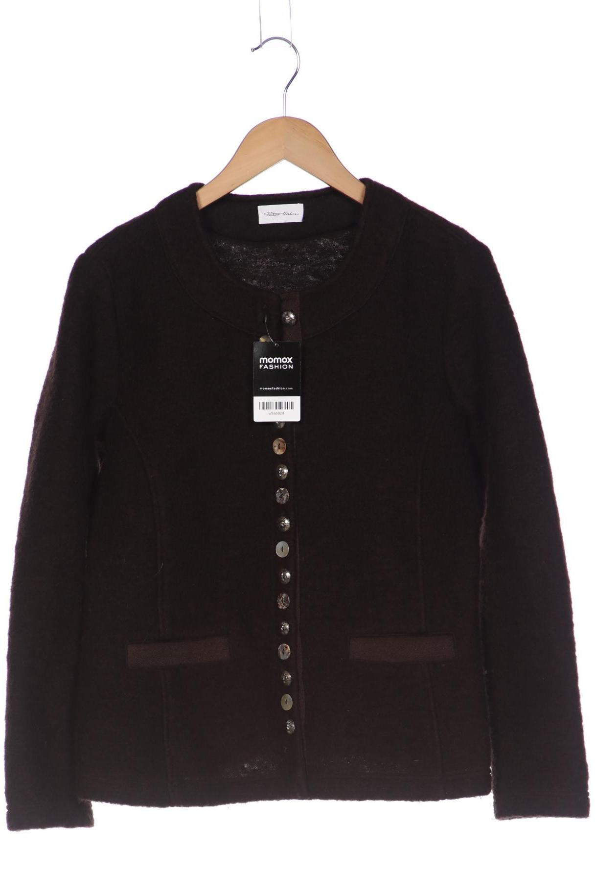 

Peter Hahn Damen Jacke, braun, Gr. 42