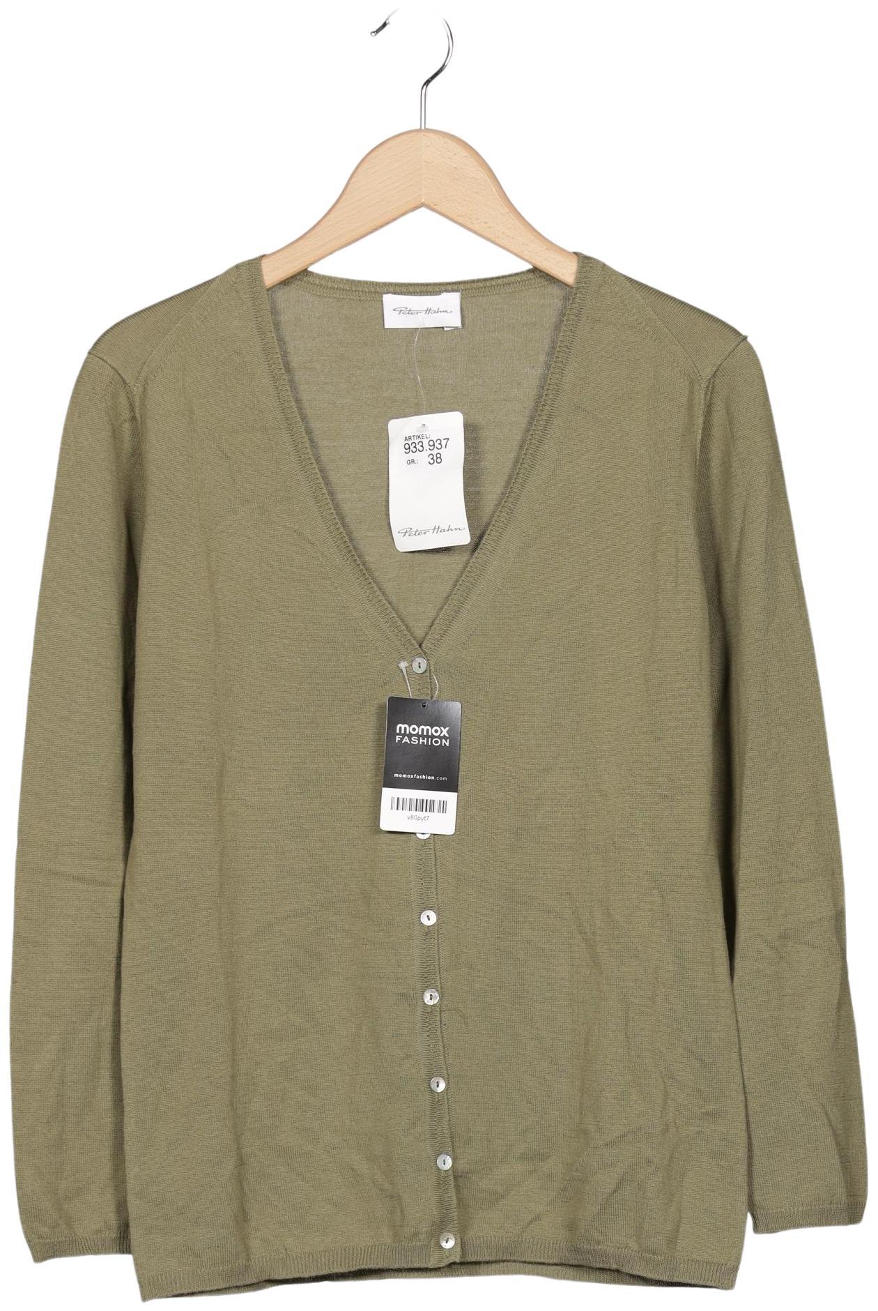 

Peter Hahn Damen Strickjacke, grün, Gr. 38
