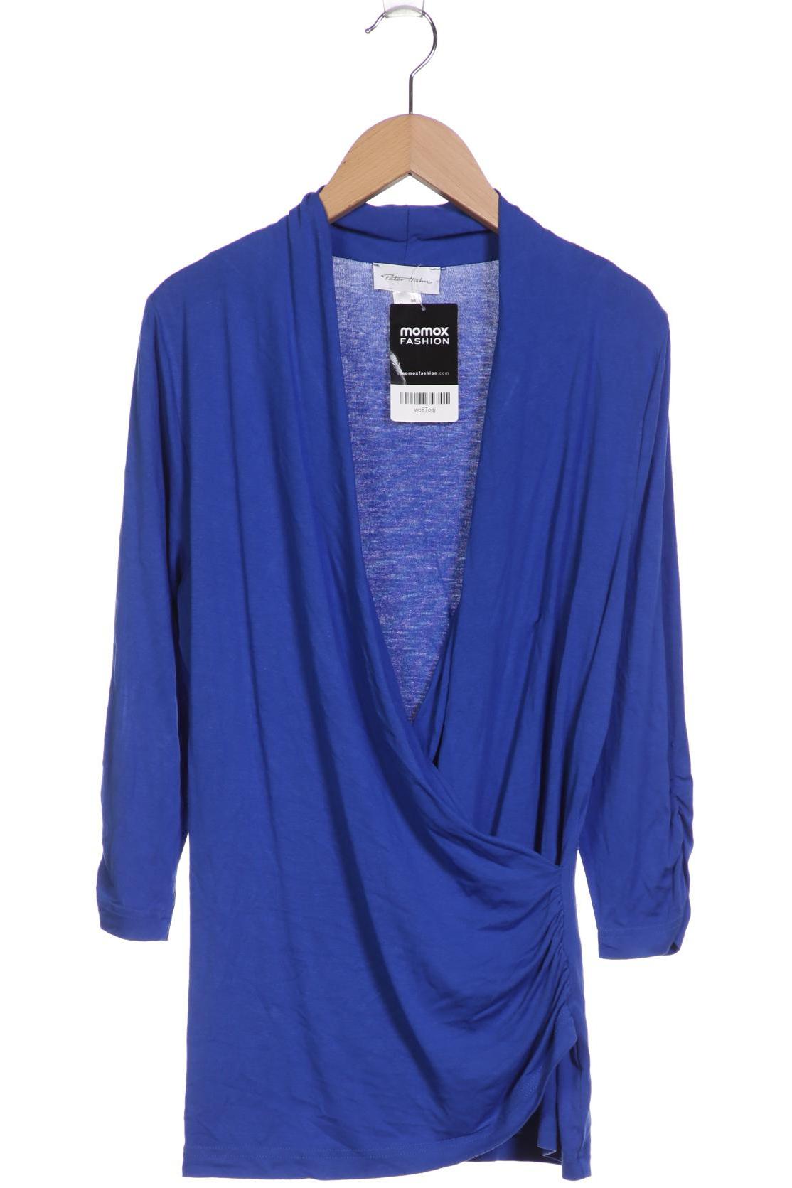 

Peter Hahn Damen Langarmshirt, blau, Gr. 36