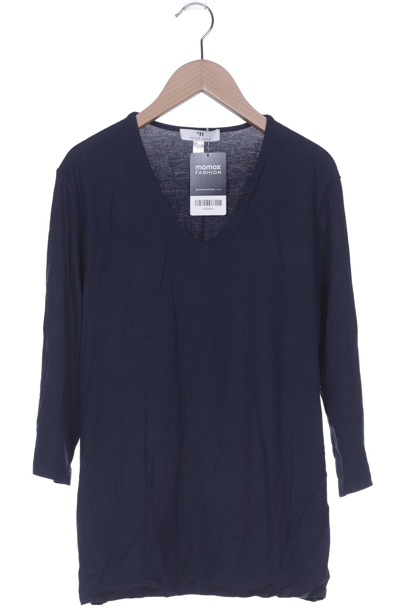 

Peter Hahn Damen Langarmshirt, marineblau, Gr. 46