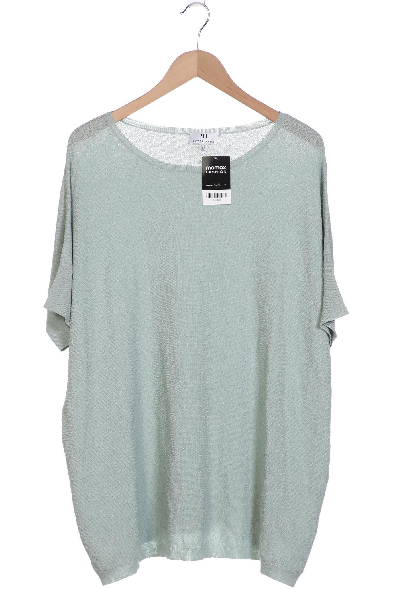 

Peter Hahn Damen Pullover, türkis, Gr. 50